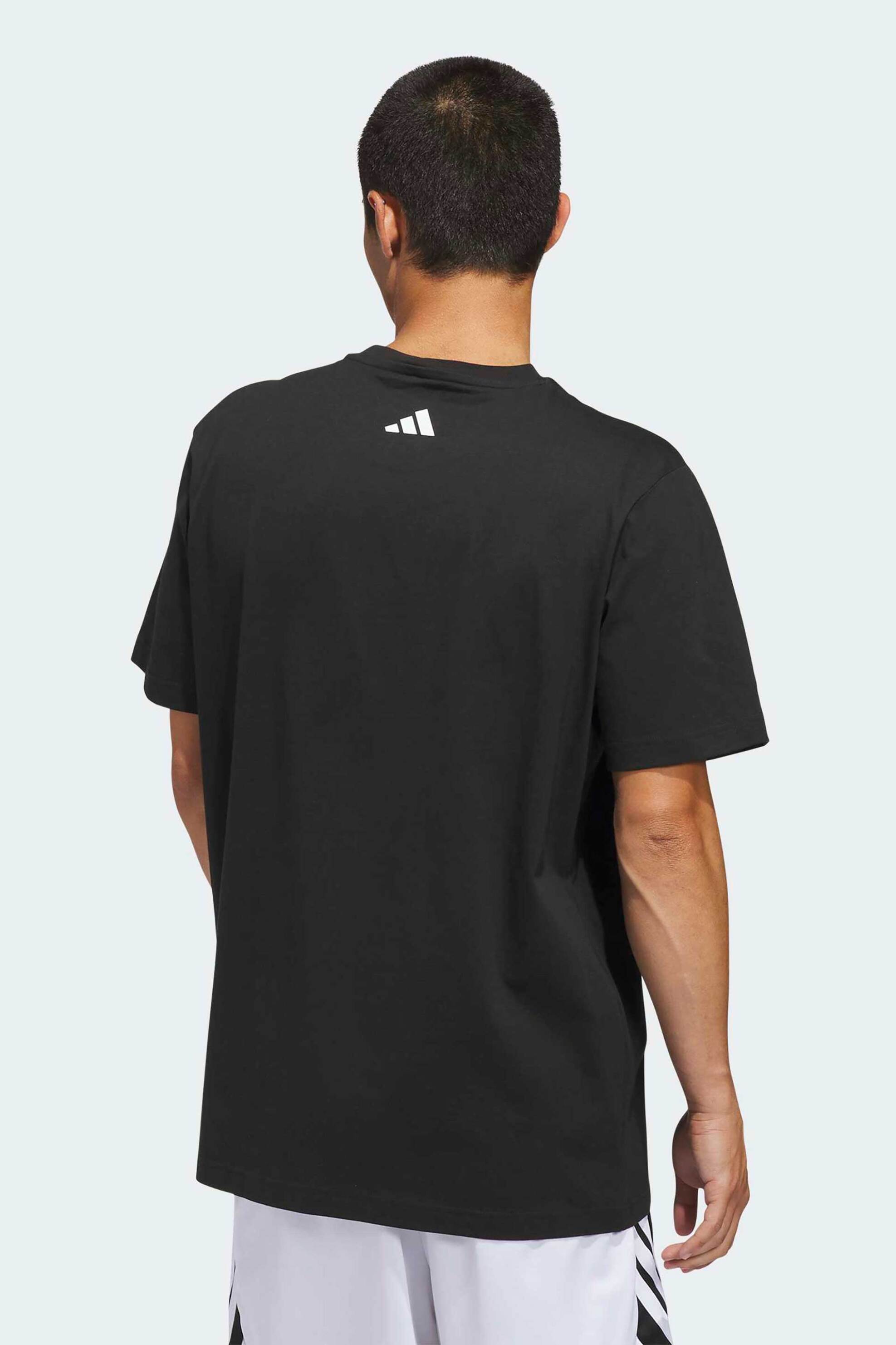Adidas Ανδρικό T-Shirt Loose Fit Escape Alpine - Jz7538 Μαύρο