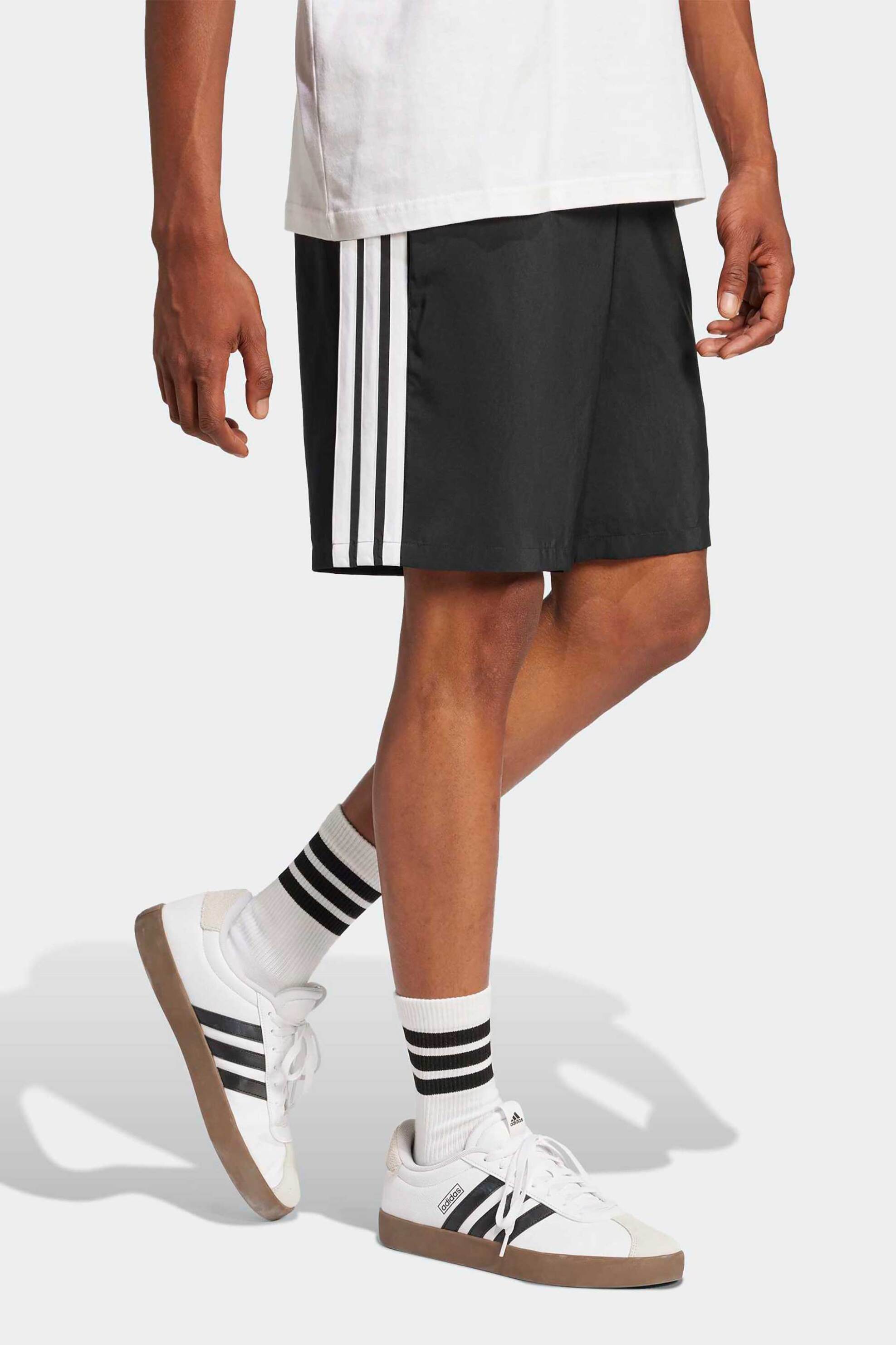 Adidas ανδρικό αθλητικό σορτς Regular Fit "Essentials 3-Stripes Chelsea" - JW1911 Μαύρο φωτογραφία
