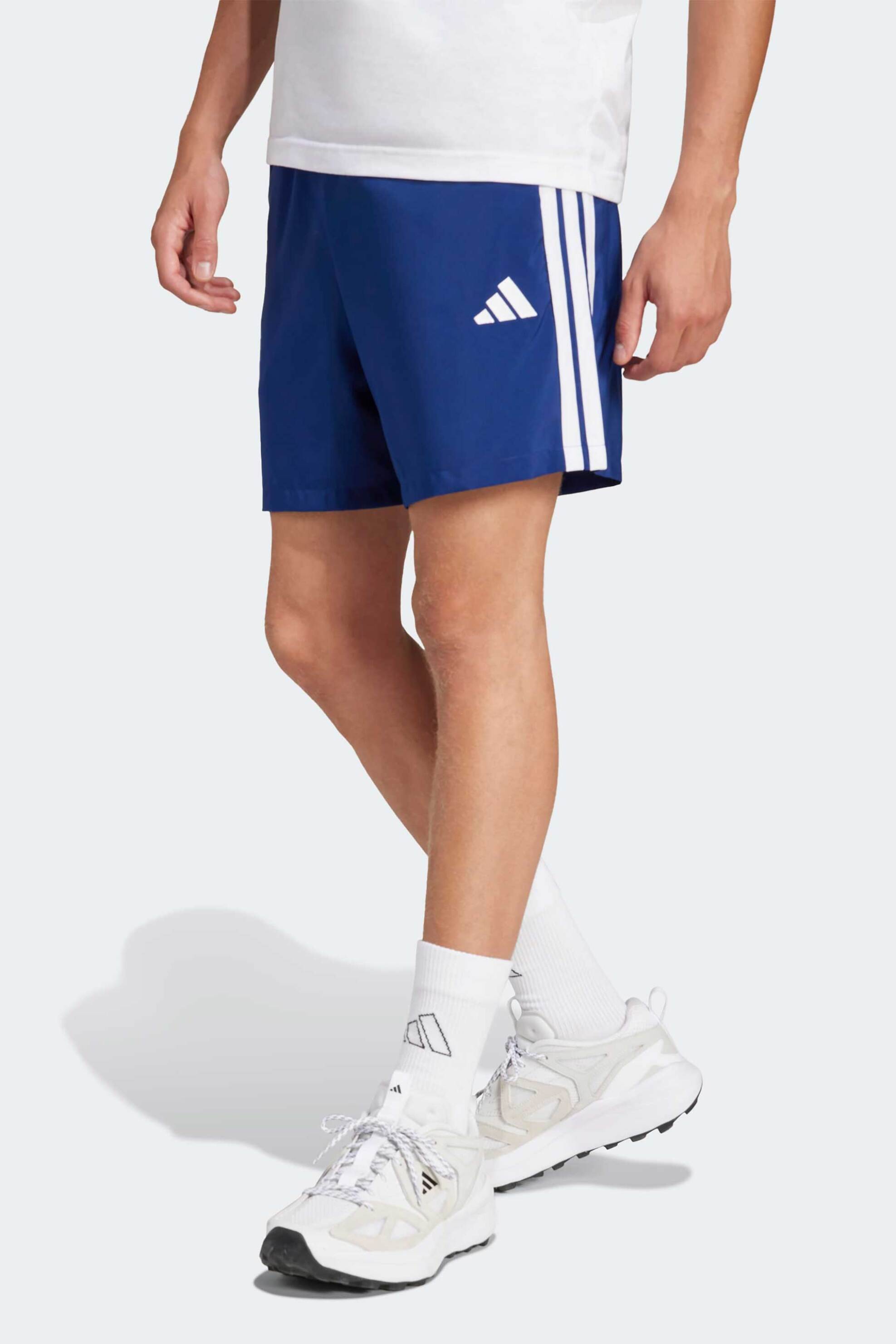 Adidas ανδρικό αθλητικό σορτς Regular Fit "Essentials 3-Stripes Chelsea" - JW1914 Μπλε