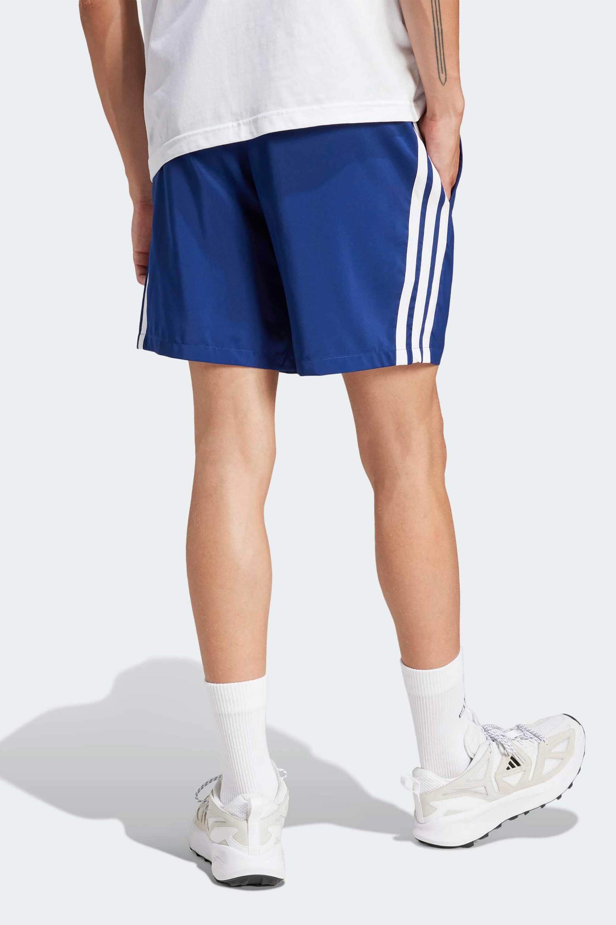 Adidas ανδρικό αθλητικό σορτς Regular Fit "Essentials 3-Stripes Chelsea" - JW1914 Μπλε φωτογραφία