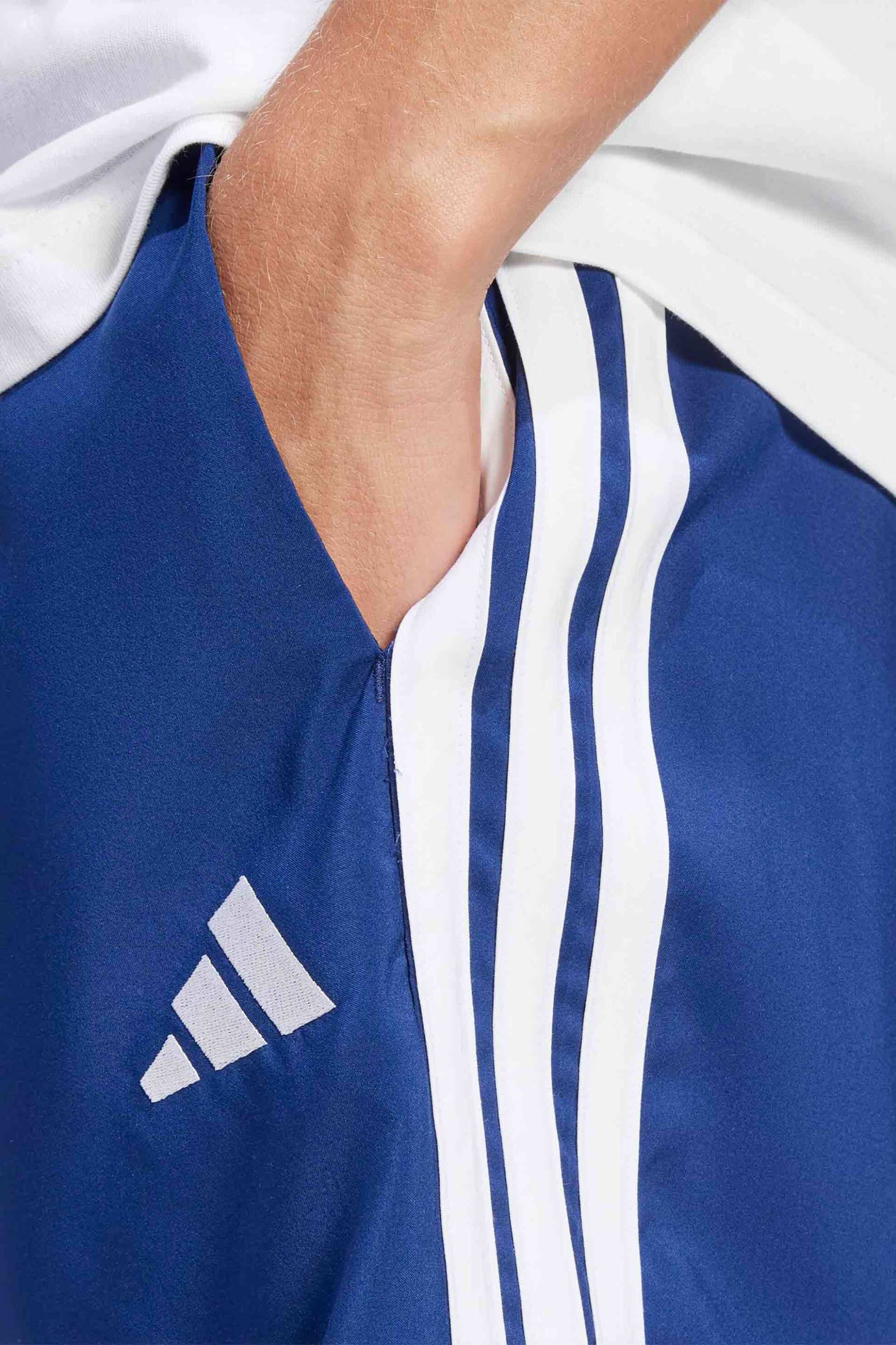 Adidas Ανδρικό Αθλητικό Σορτς Regular Fit Essentials 3-Stripes Chelsea - Jw1914 Μπλε