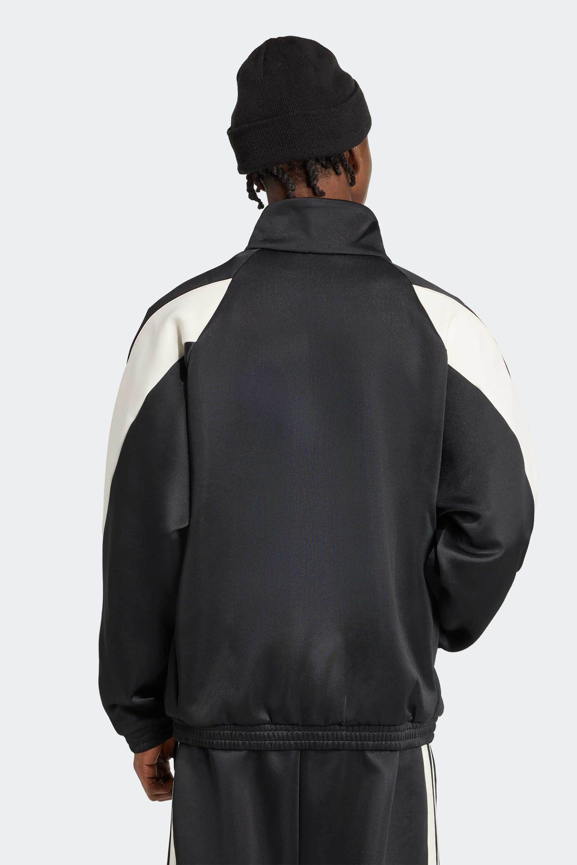 Adidas Ανδρική Αθλητική Ζακέτα Loose Fit Stadium - Jn1821 Μαύρο