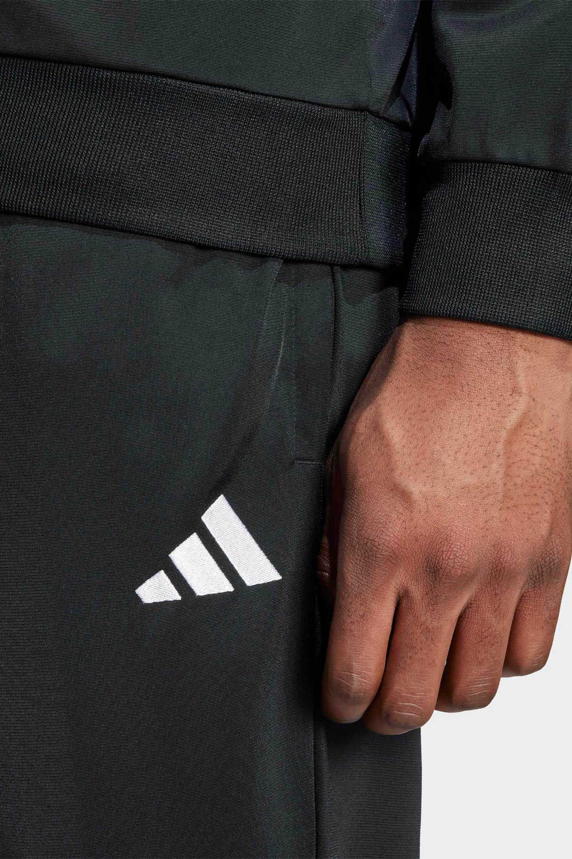 Adidas Ανδρικό Σετ Φόρμας Regular Fit (2 Τεμάχια) - Kb5269 Μαύρο