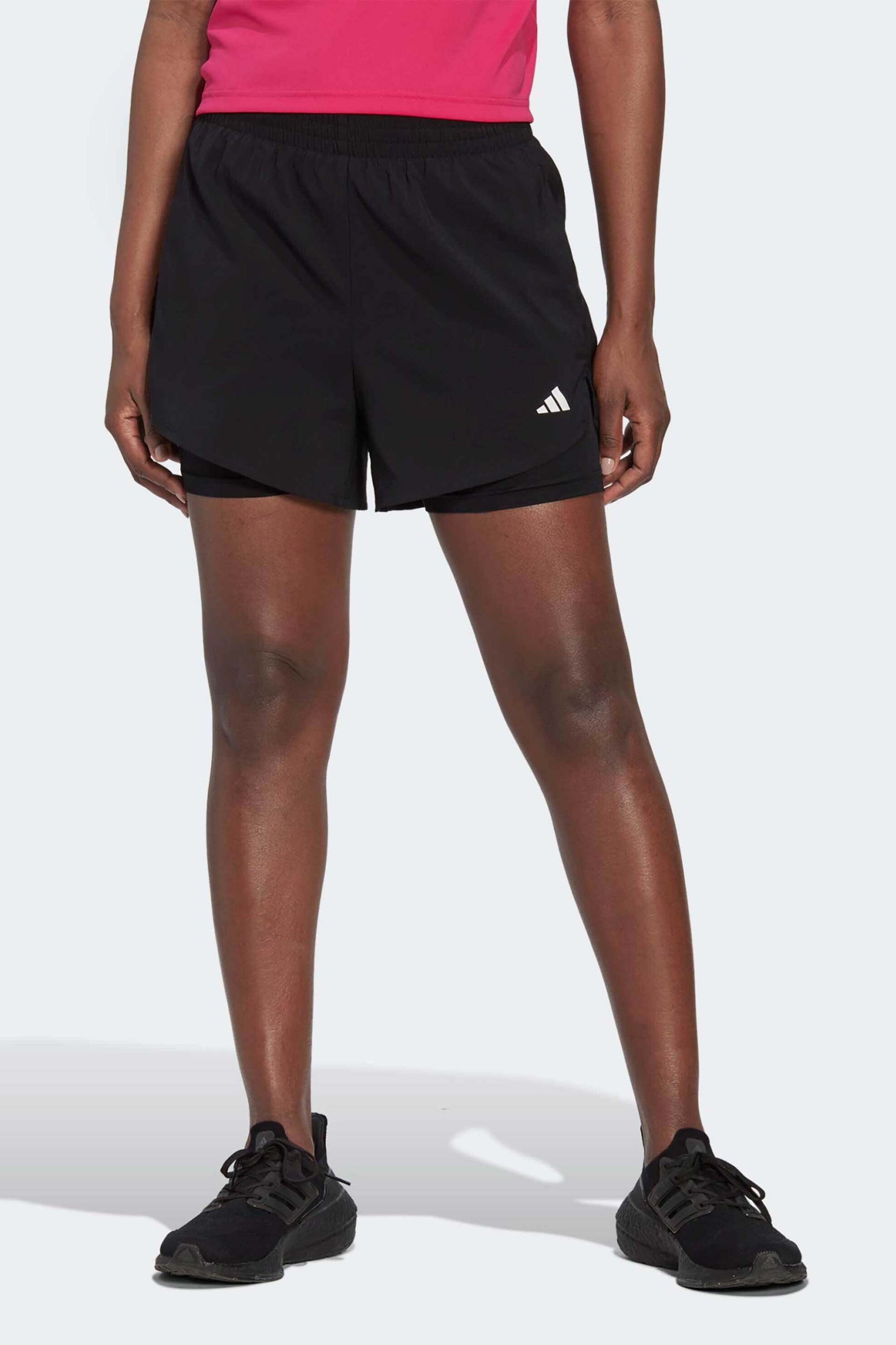 Adidas Adidas γυναικείο σορτς μονόχρωμο Regular Fit 