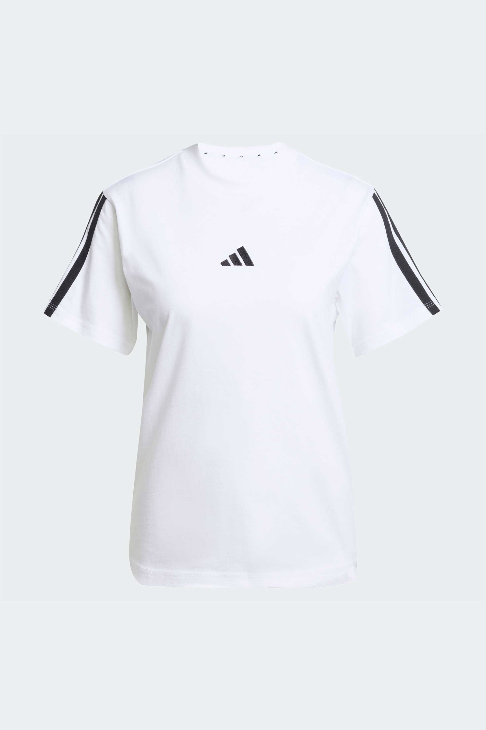 Adidas Γυναικείο T-Shirt Regular Fit Essentials 3-Stripes - Jm2394 Λευκό