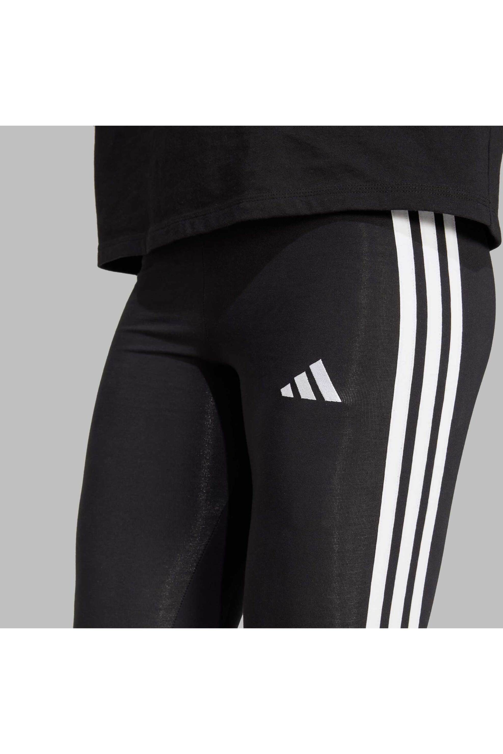 Adidas Γυναικείο Κολάν Slim Fit Essentials 3-Stripes - Je0072 Μαύρο