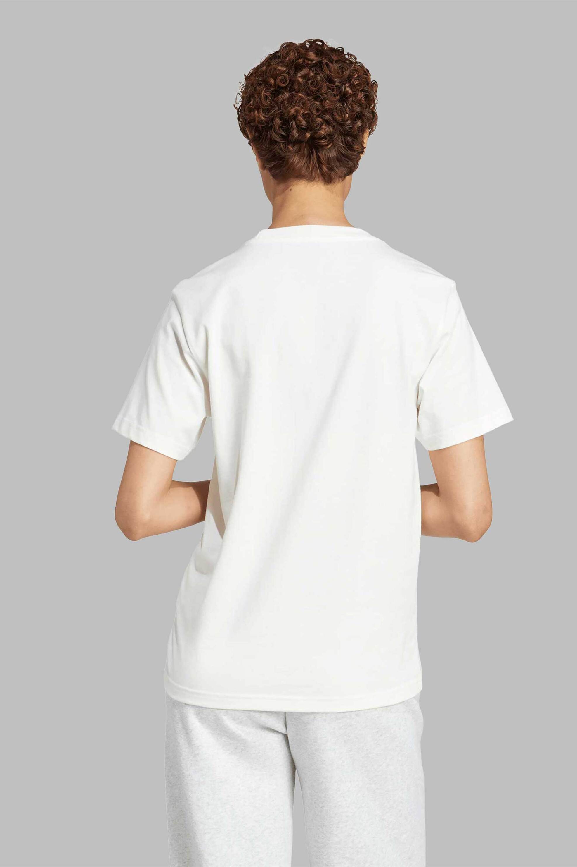 Adidas γυναικείο T-shirt Regular Fit "Lounge Food Graphic" - JN8271 Λευκό φωτογραφία