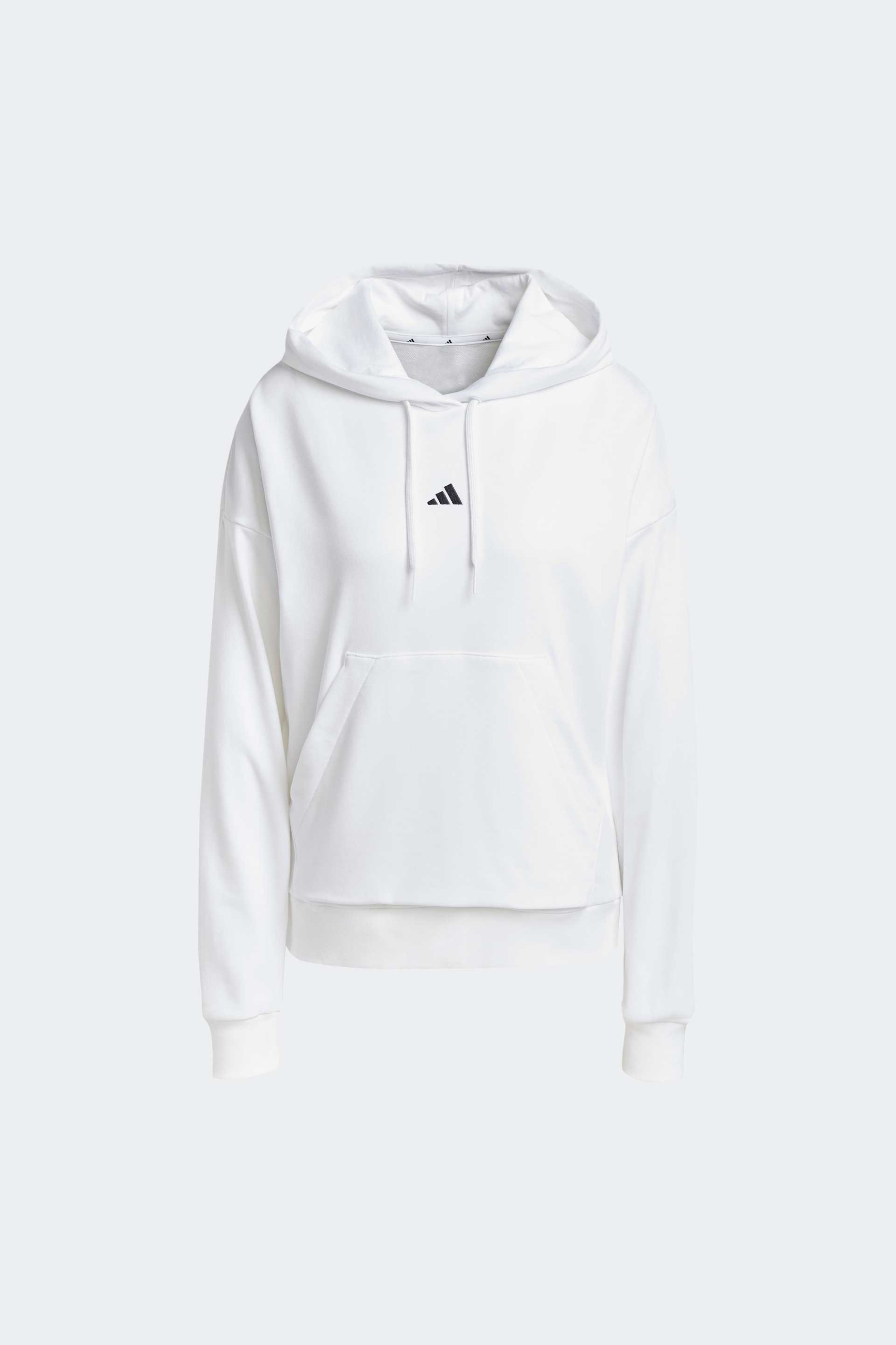 Adidas Γυναικεία Μπλούζα Φούτερ με Κουκούλα Regular Fit Essentials Small Logo French Terry - Jd7990 Λευκό