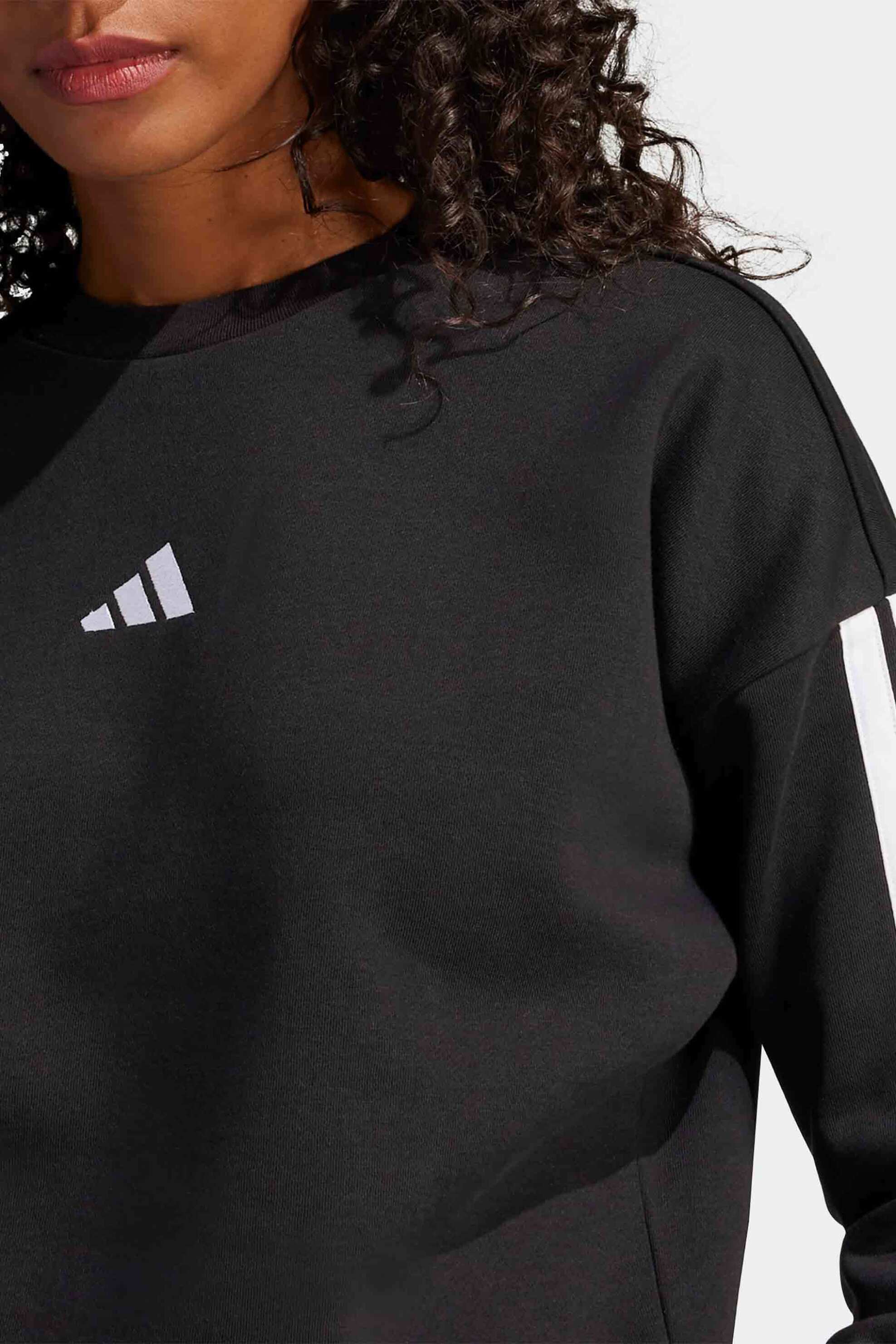 Adidas γυναικεία μπλούζα φούτερ Regular Fit 