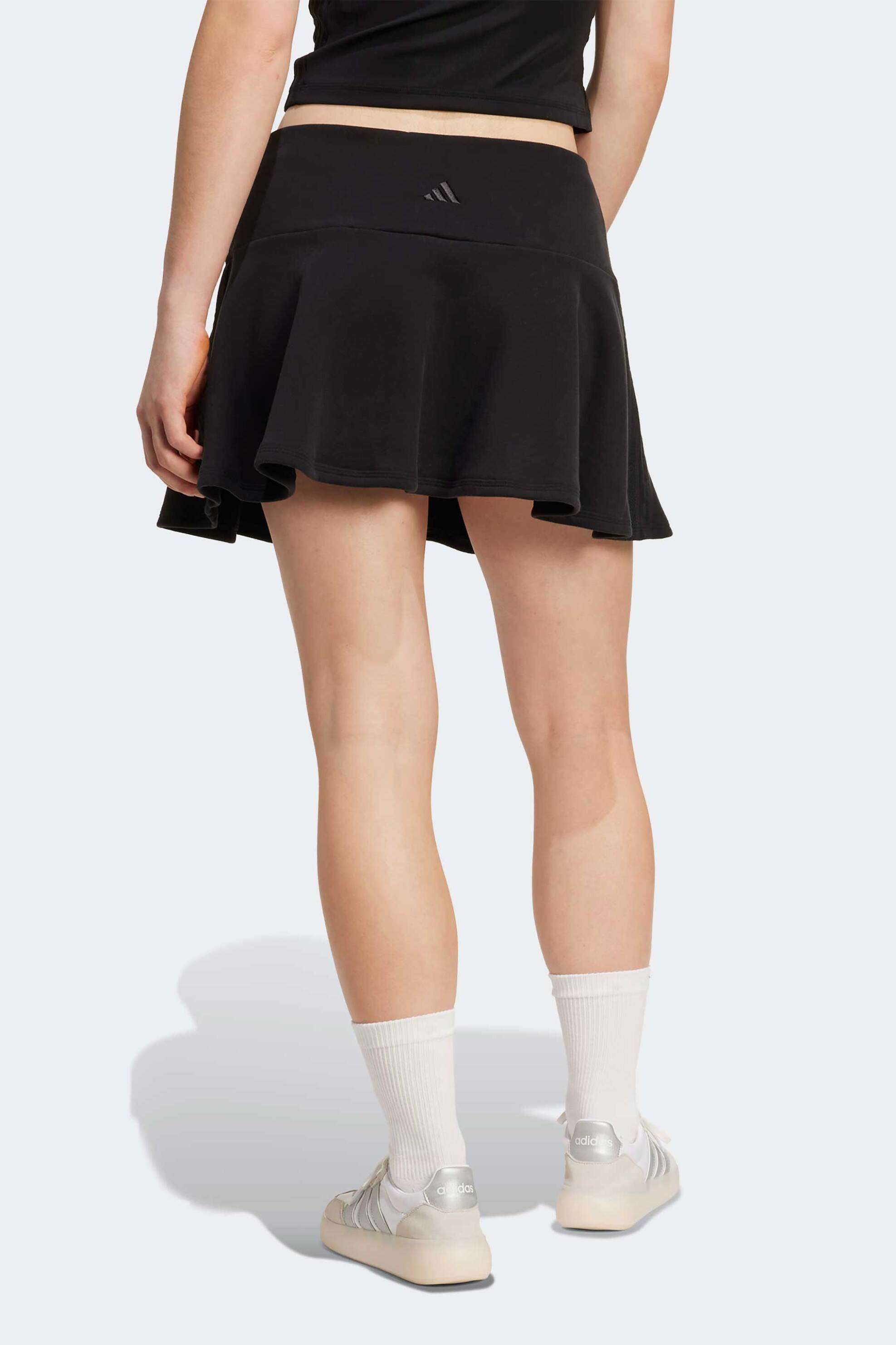 Adidas γυναικεία mini φούστα Regular Fit "Seasonal Essentials 3-Stripes" - JM1919 Μαύρο φωτογραφία