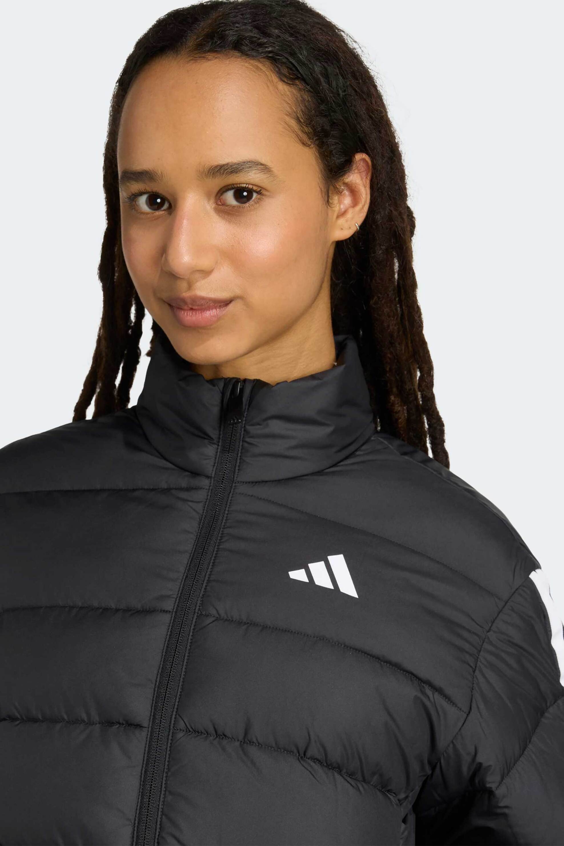 Adidas γυναικείο μπουφάν με καπιτονέ σχέδιο και ψηλό λαιμό Regular Fit 