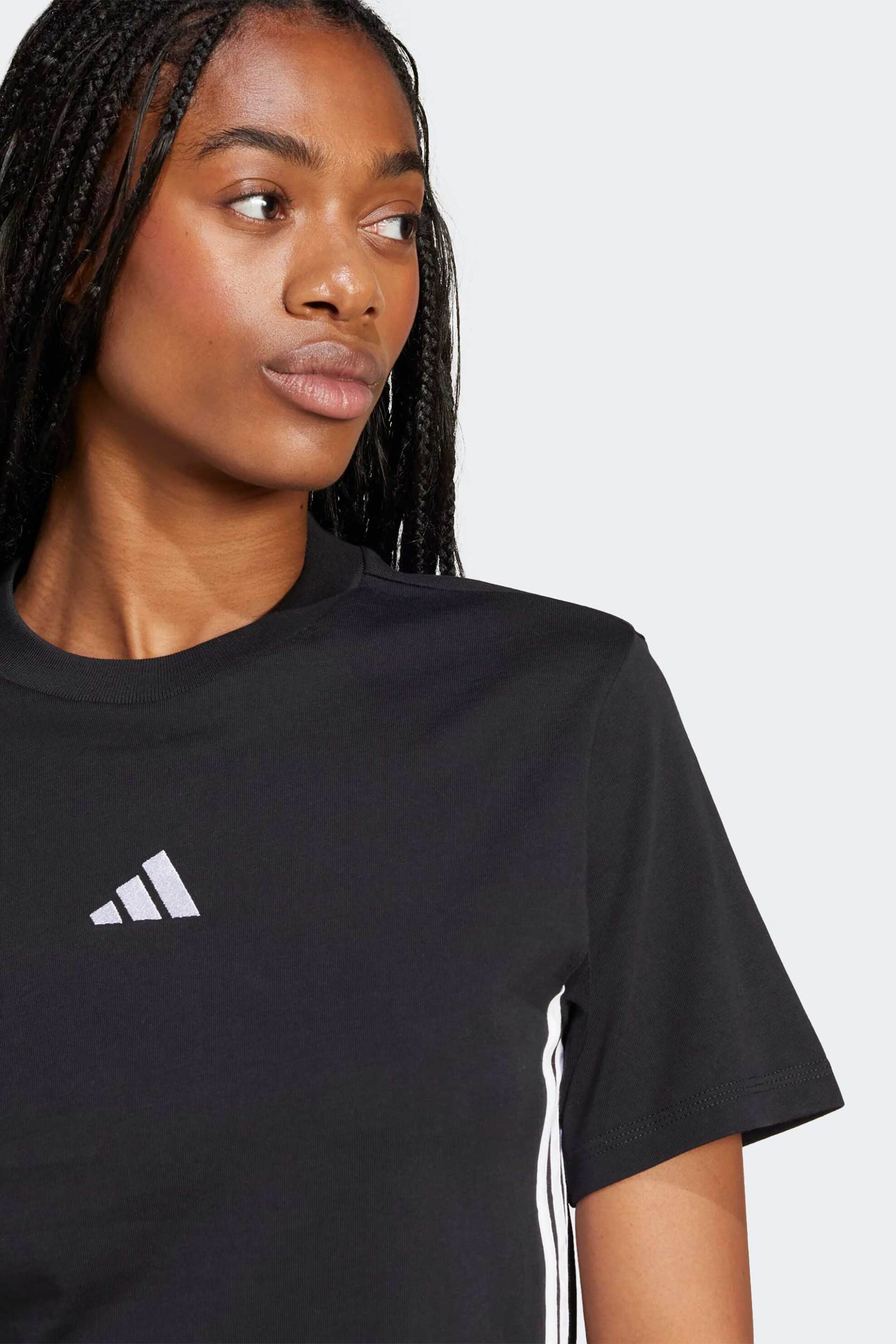 Adidas γυναικείο T-shirt με λογότυπο Regular Fit 