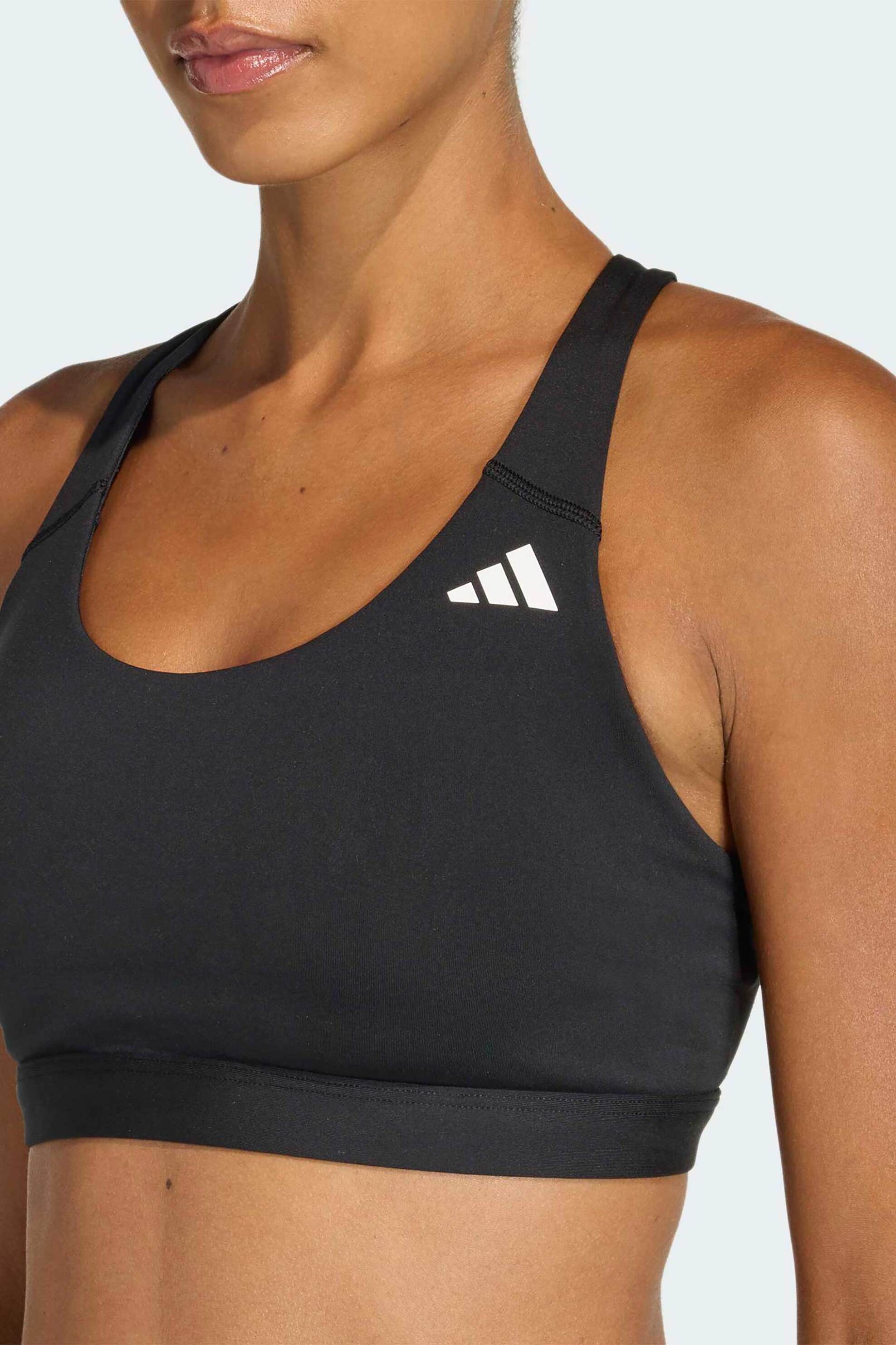 ADIDAS Adidas γυναικείο αθλητικό μπουστάκι με λογότυπο "Optime Essentials" - JN6892 Μαύρο - 2