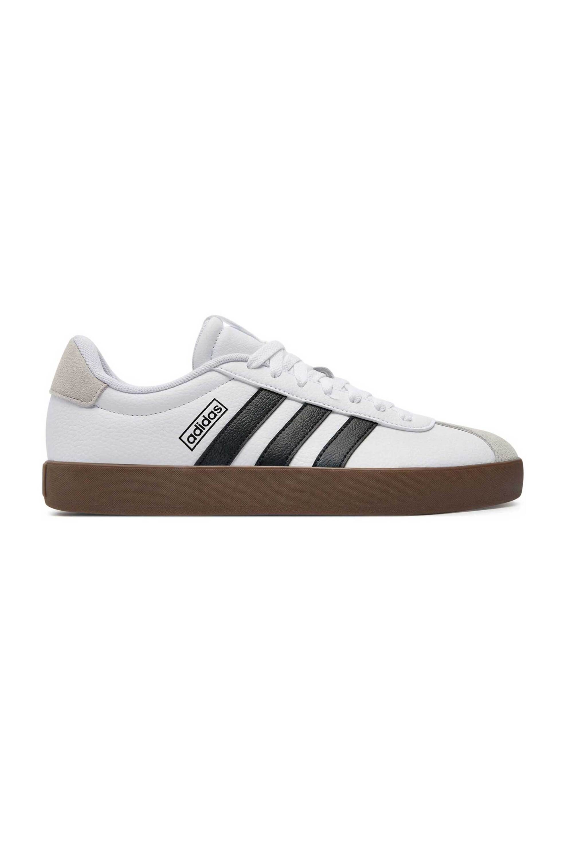 Adidas ανδρικά δερμάτινα sneakers "Court 3.0" - ID6285 Λευκό