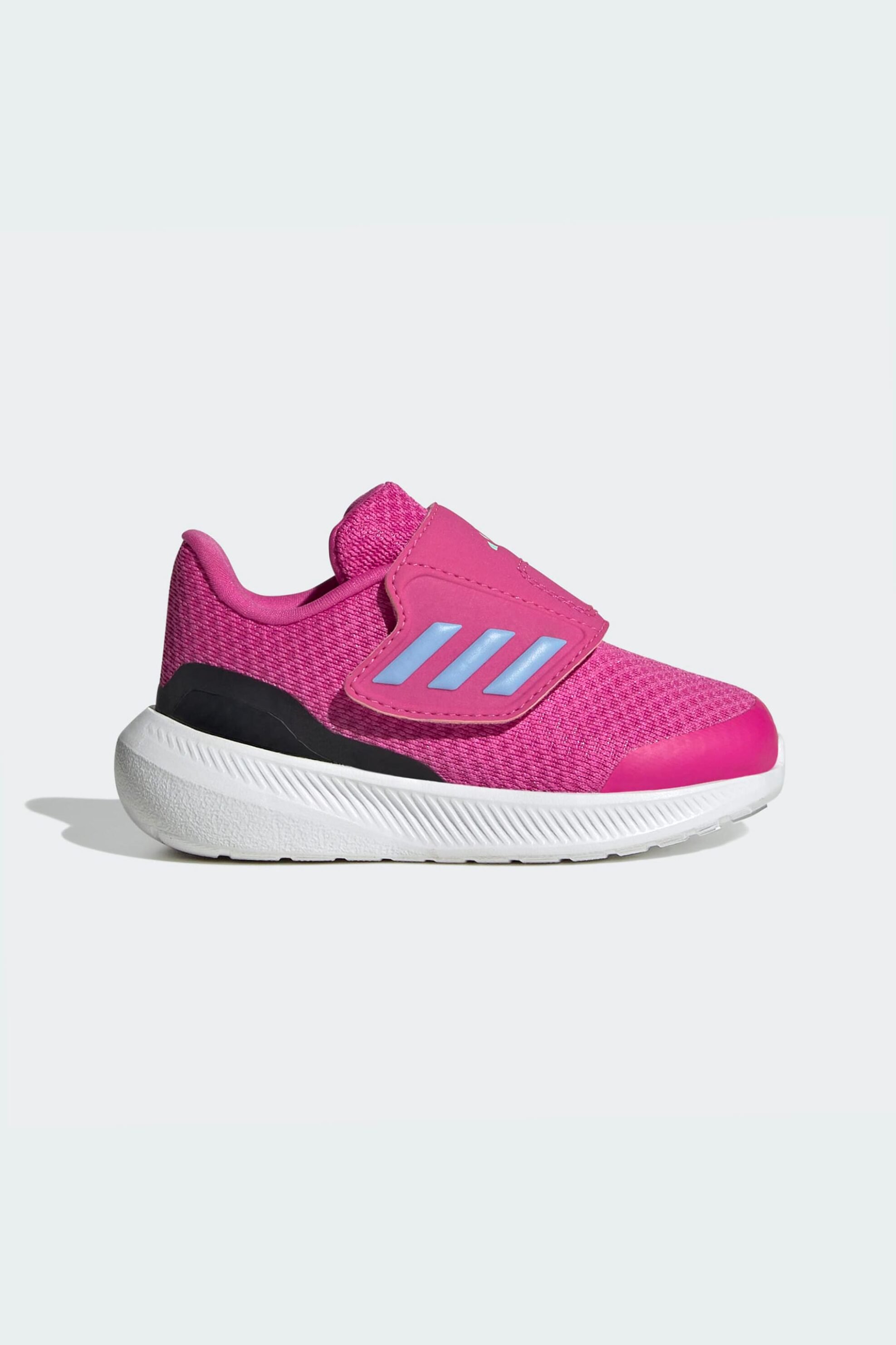 ADIDAS Adidas βρεφικά αθλητικά παπούτσια running μονόχρωμα με ανάγλυφες ρίγες "Runfalcon 3.0" - HP5860 Φούξια