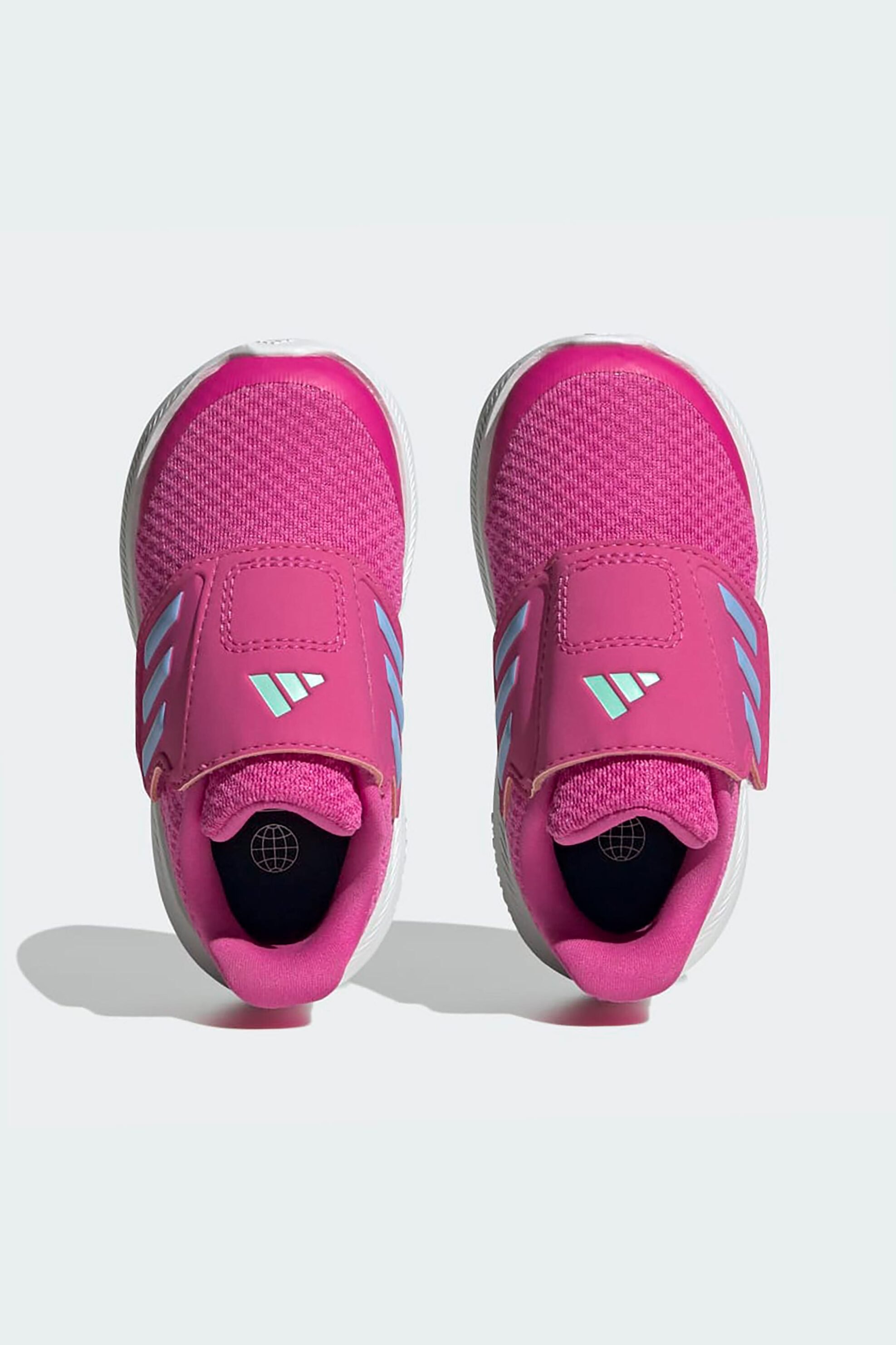 Adidas Βρεφικά Αθλητικά Παπούτσια Running Μονόχρωμα με Ανάγλυφες Ρίγες Runfalcon 3 0 - Hp5860 Φούξια
