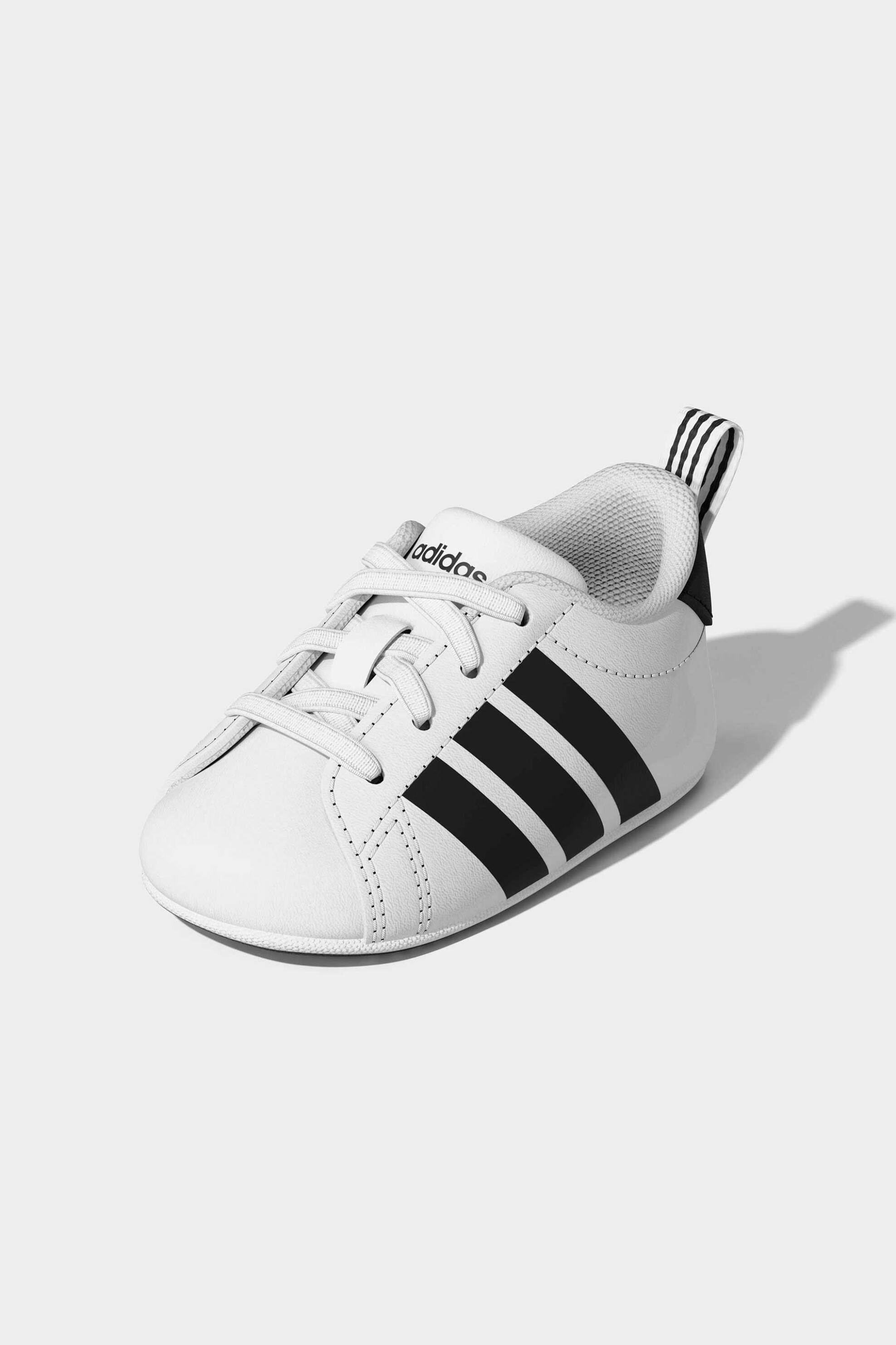 Adidas βρεφικά αθλητικά παπούτσια αγκαλιάς "Grand Court Crib" - KI8216 Λευκό φωτογραφία