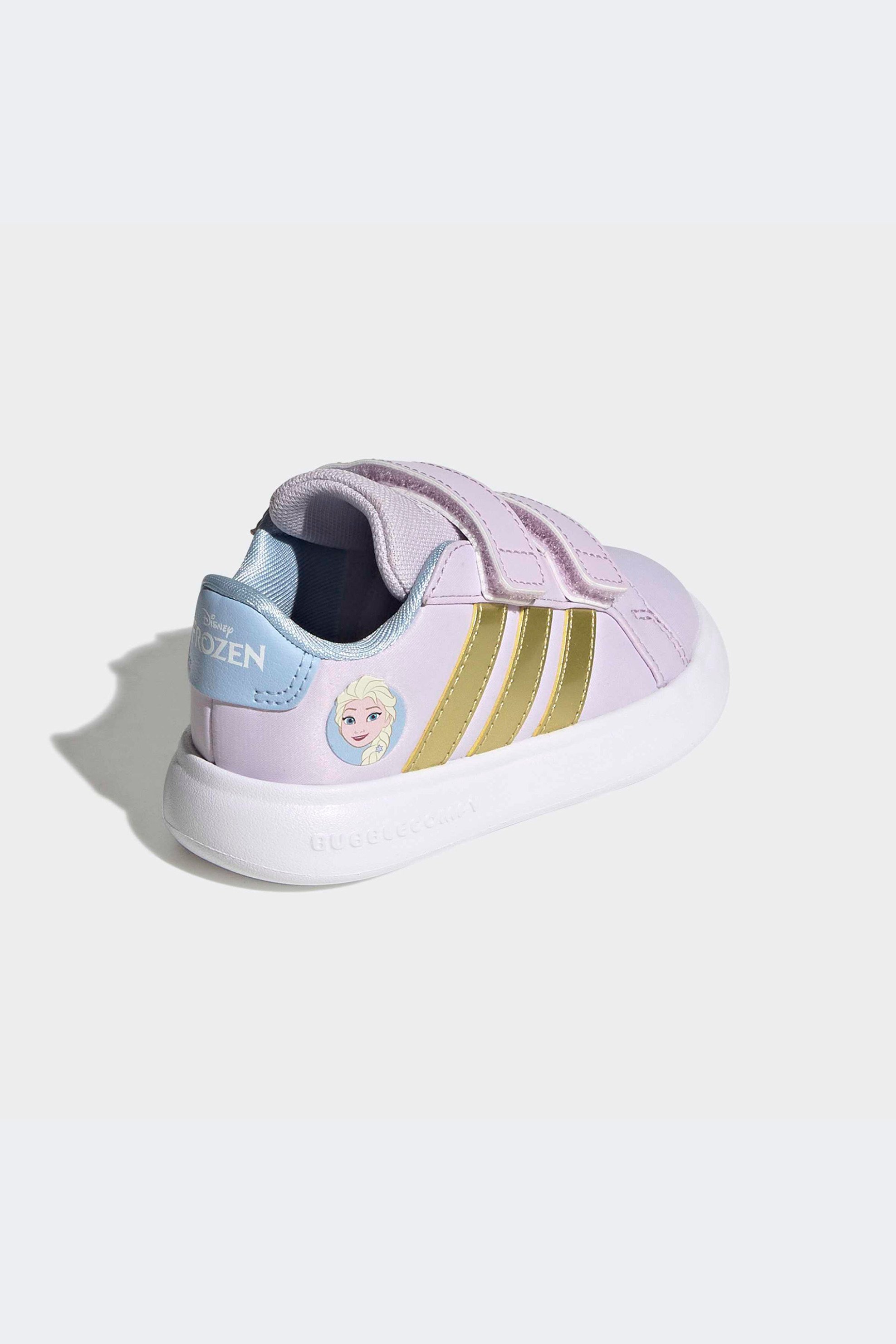 Adidas Βρεφικά Παπούτσια Grand Court 3 0 Disney Frozen Elsa - Jq4356 Ροζ Ανοιχτό