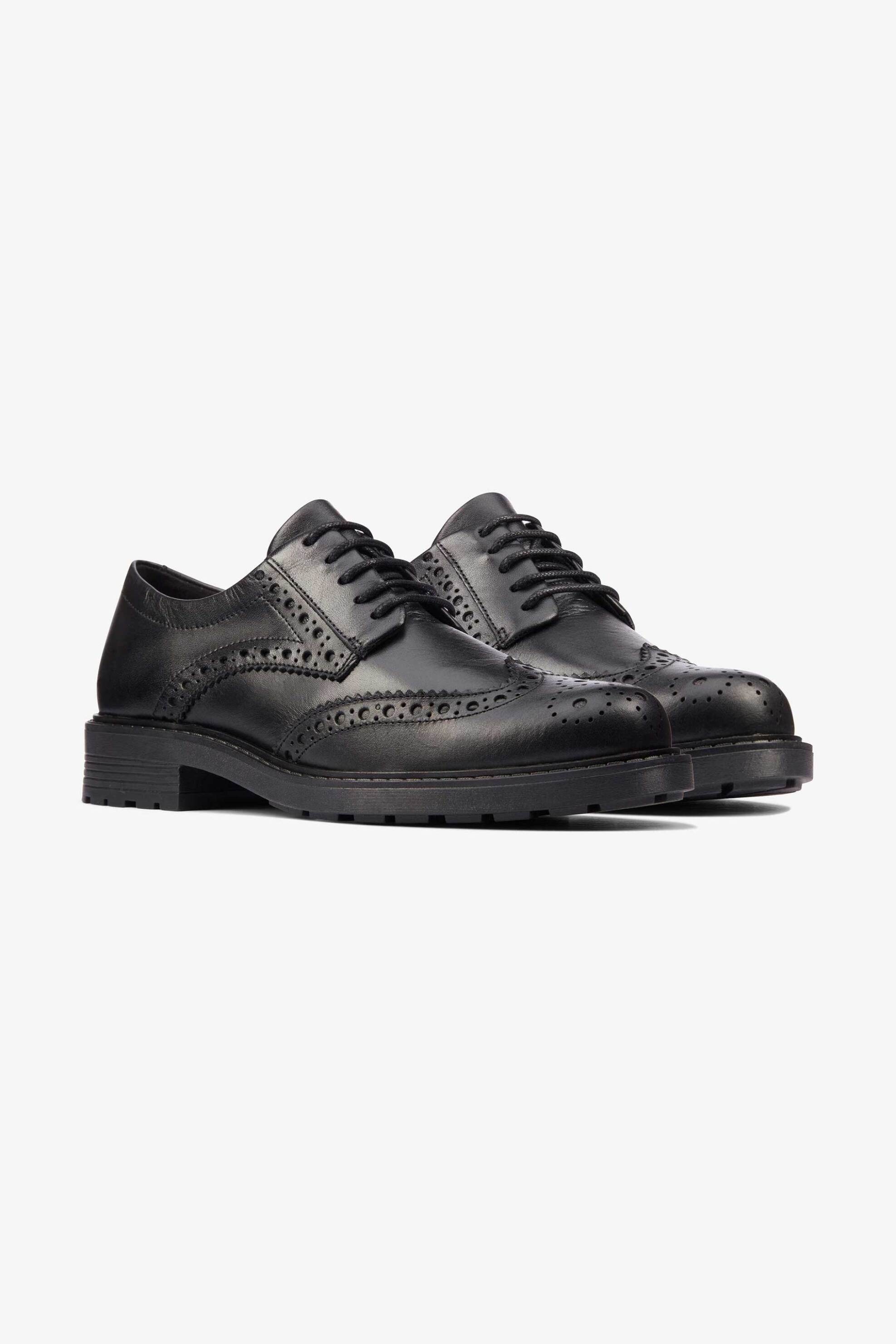 CLARKS Clarks γυναικεία δερμάτινα oxford "ORINOCO2" - 26163621 Μαύρο - 2