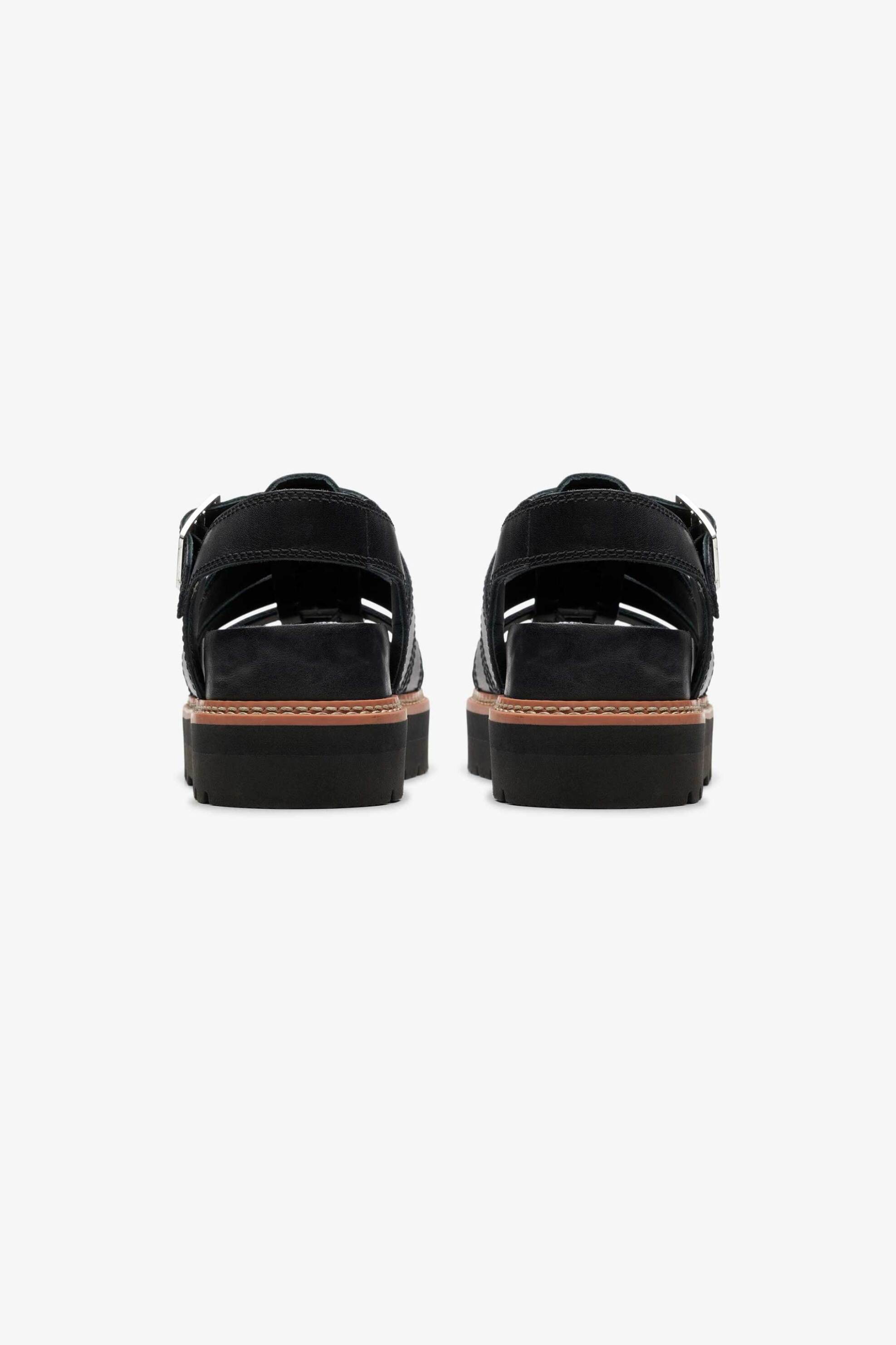 CLARKS Clarks γυναικεία πέδιλα "Orianna Twist" - 26176317 Μαύρο - 4