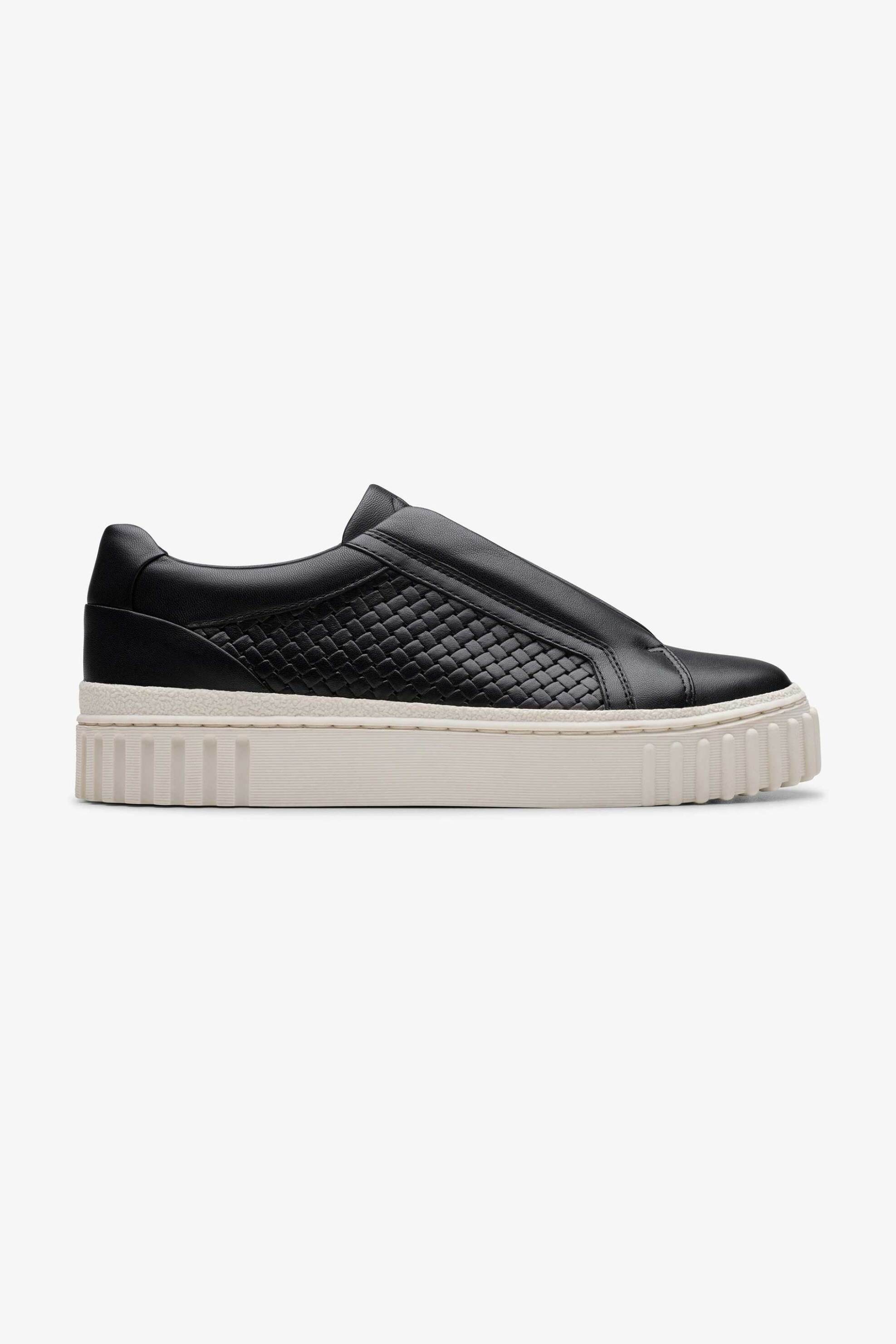 Clarks γυναικεία sneakes με ανάγλυφο σχέδιο ''Mayhill Bay'' - 26181205 Μαύρο