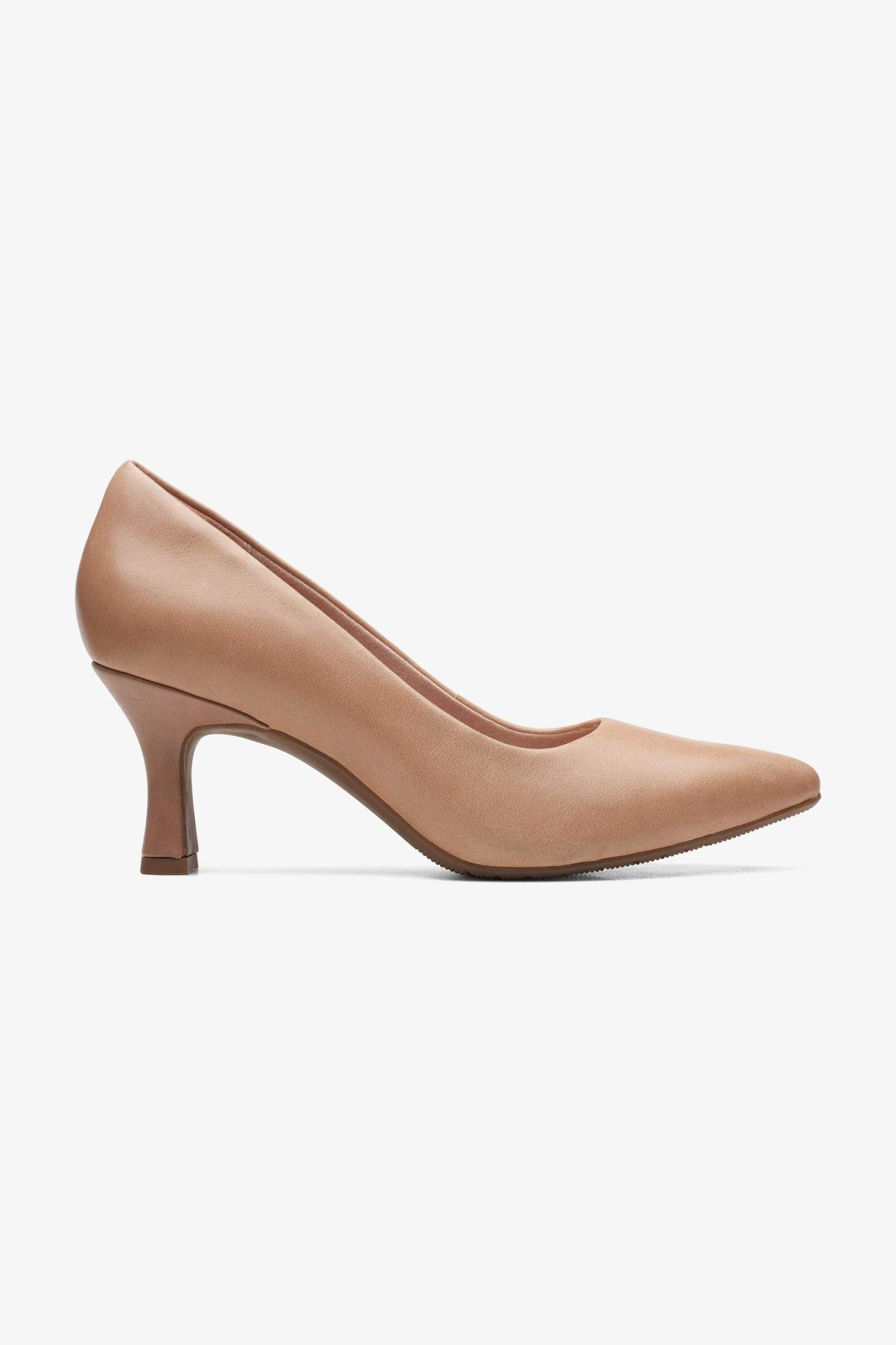 CLARKS Clarks γυναικείες γόβες μονόχρωμες "Kataleyna Gem" - 26171220 Μπεζ
