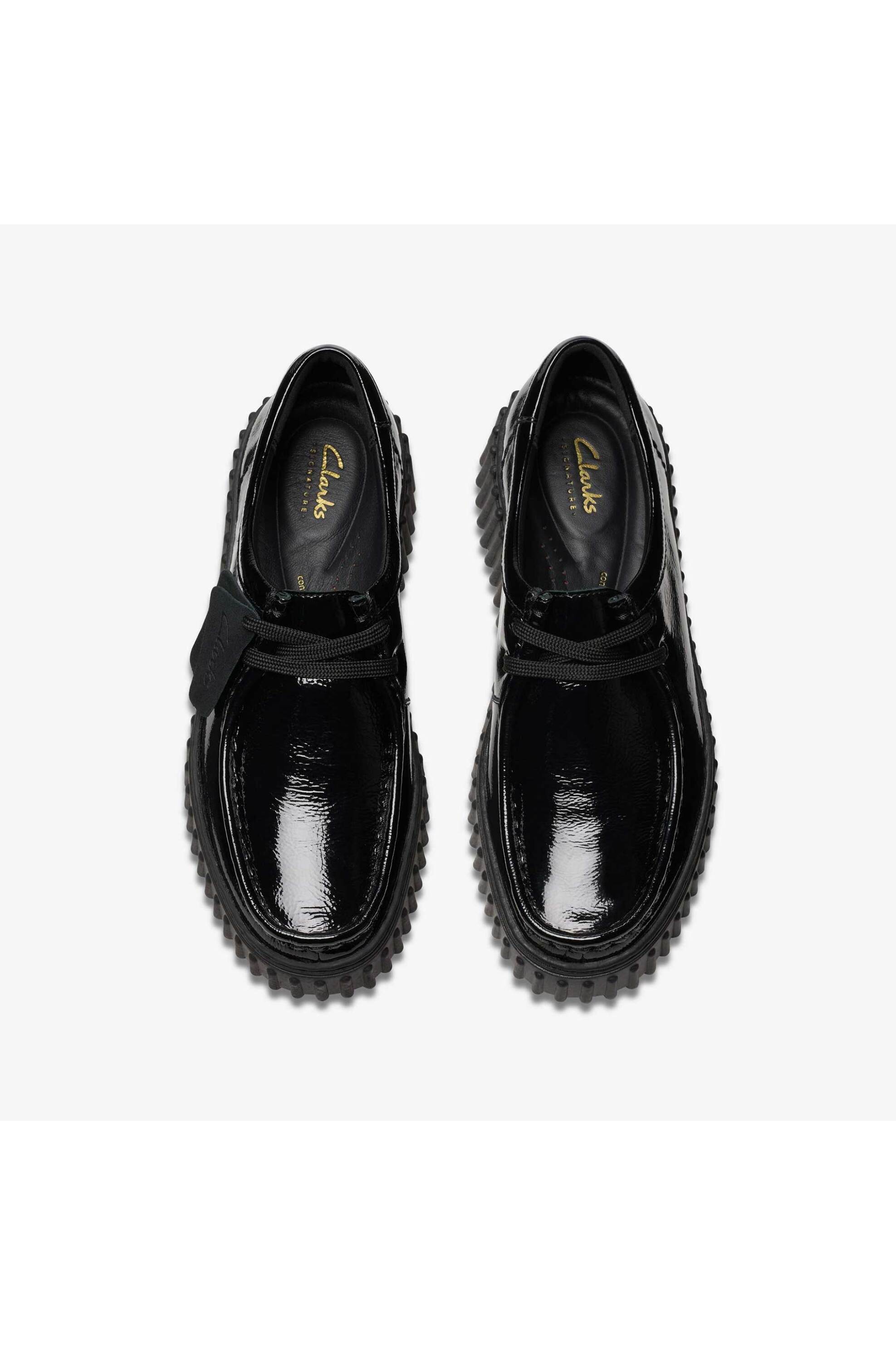 Clarks γυναικεία μοκασίνια λουστρίνι ''Torhill Bee'' - 26179111 Μαύρο φωτογραφία