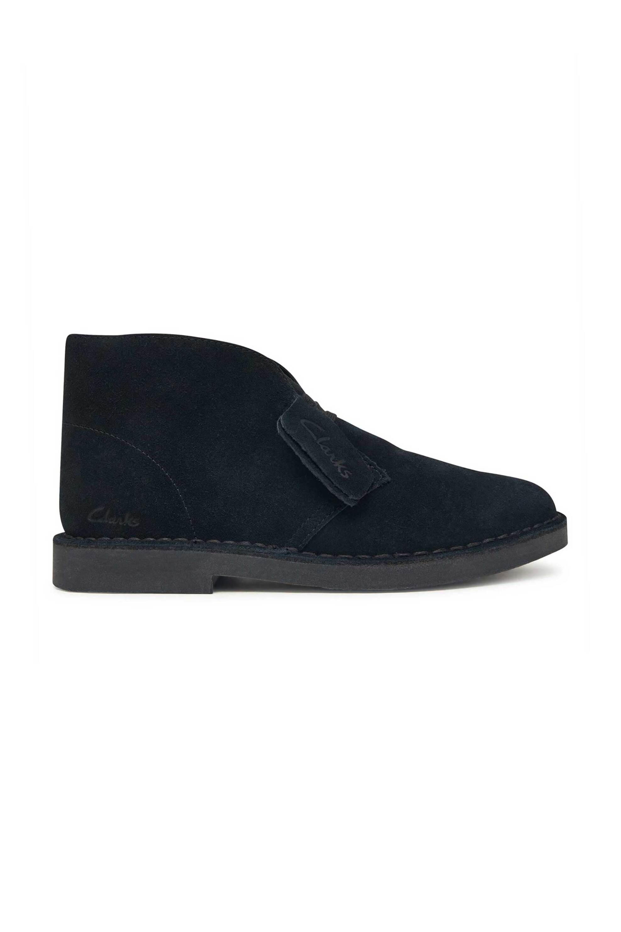 Clarks γυναικεία suede μποτάκια ''Stivaletti Desert'' - 26182930 Μαύρο