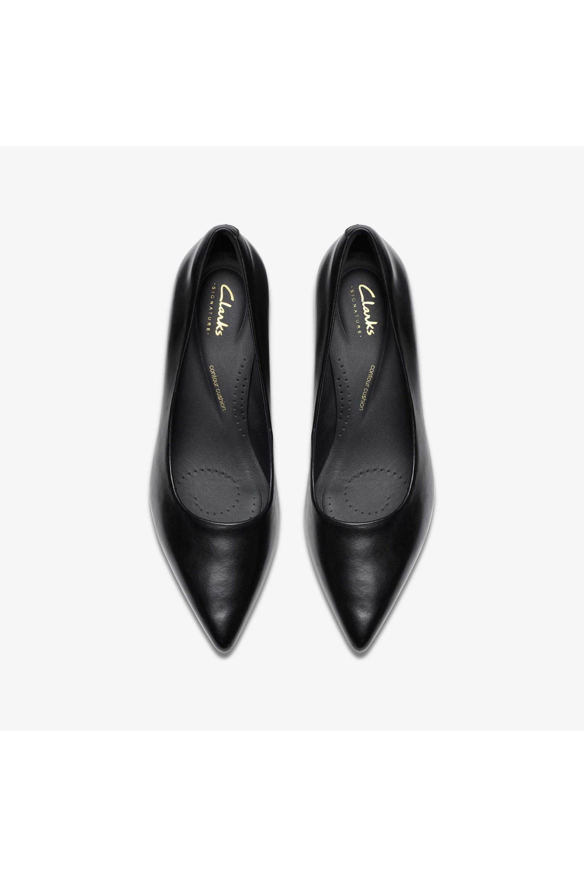 Clarks γυναικείες γόβες μονόχρωμες "Zarey Court" - 26183156 Μαύρο φωτογραφία