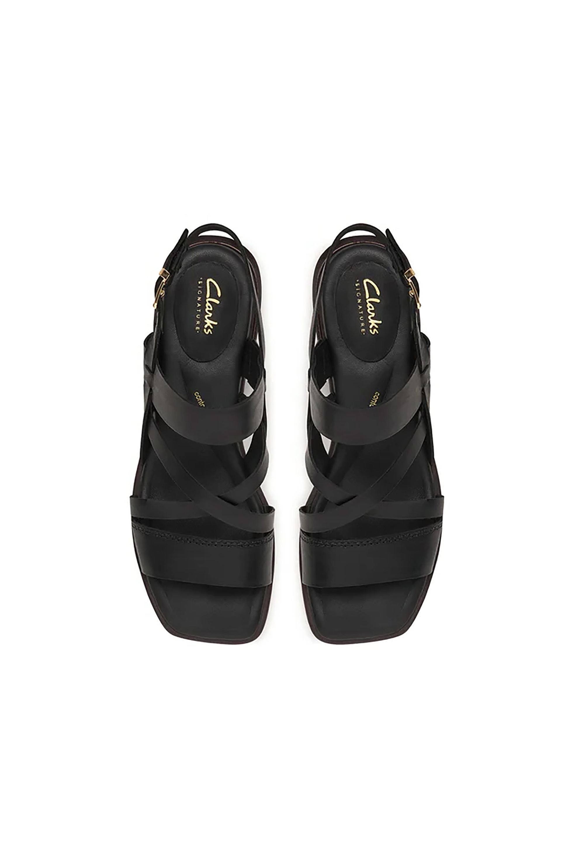 Clarks Γυναικεία Σανδάλια Ariany Strap&Apos - 26185800 Μαύρο