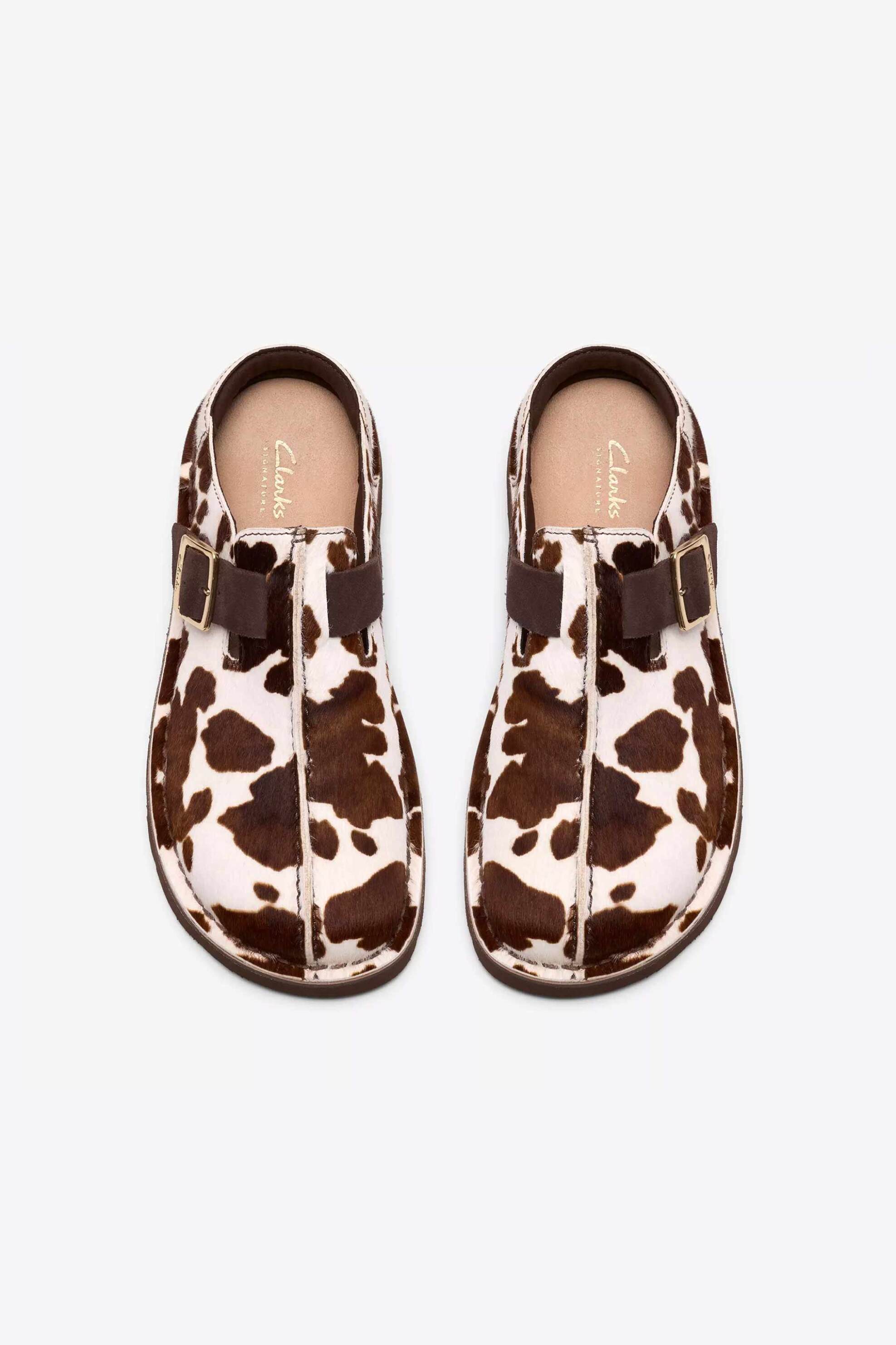 Clarks γυναικεία suede mules "Solsbury Mule" - 26186592 Καφέ φωτογραφία