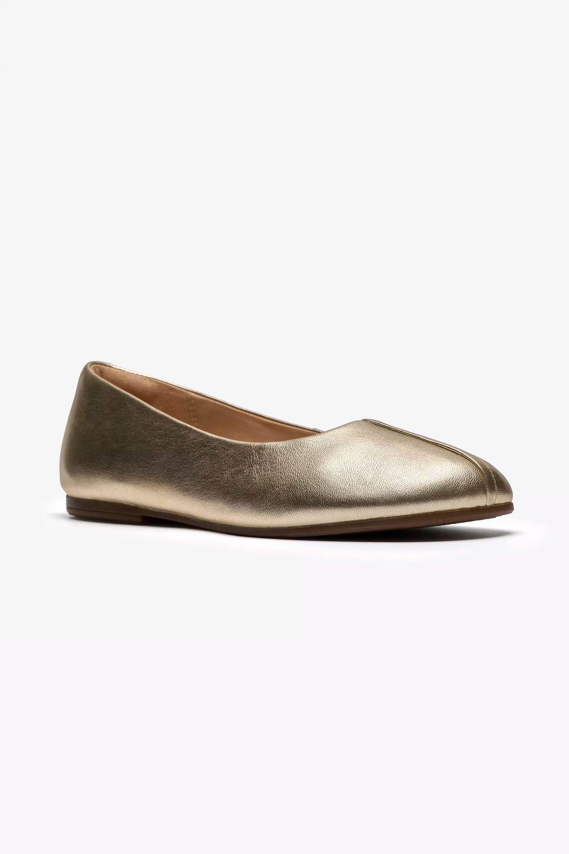 Clarks γυναικείες δερμάτινες μπαλαρίνες 