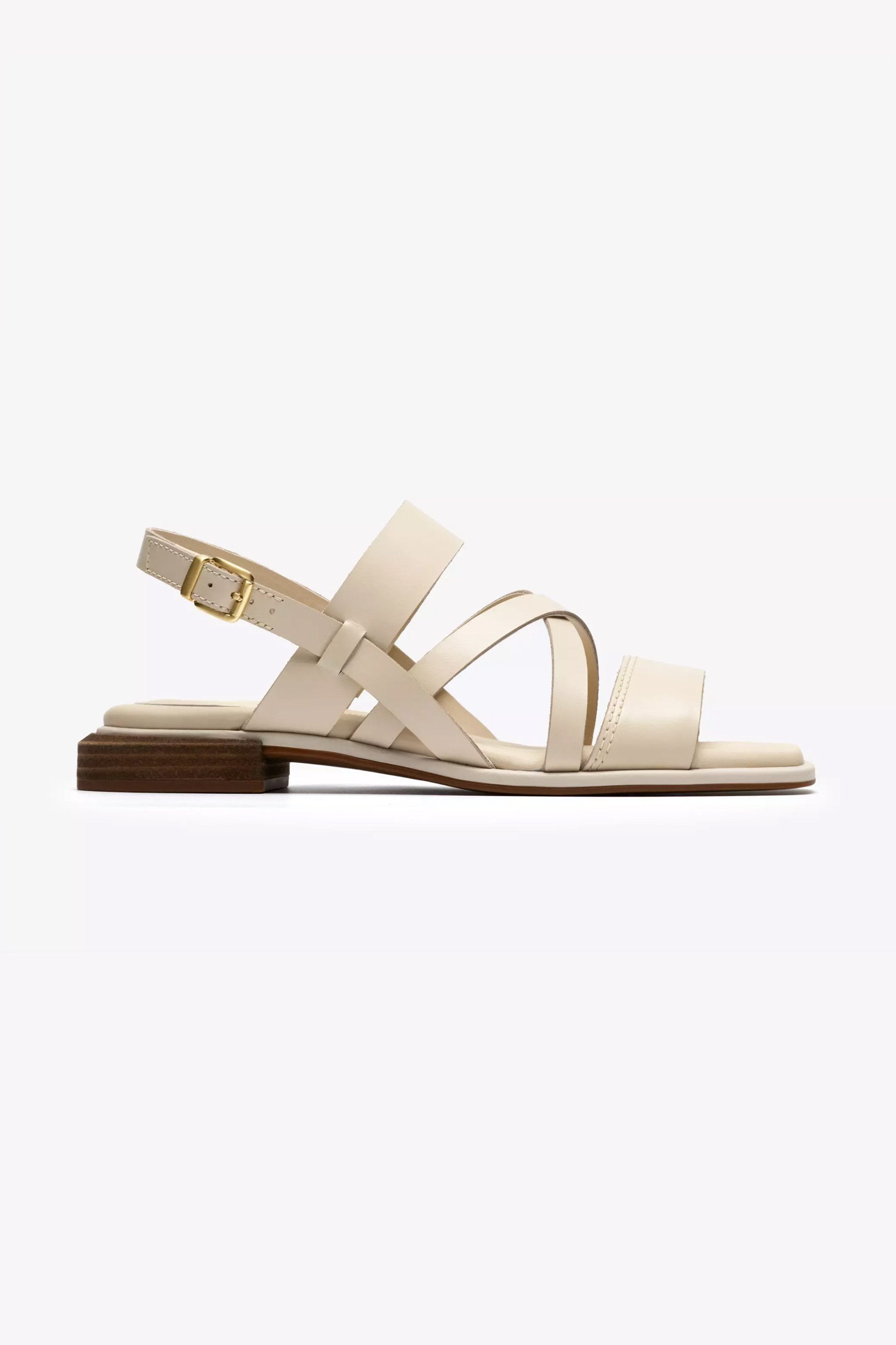 Clarks γυναικεία σανδάλια ''Ariany Strap'' - 26186578 Εκρού