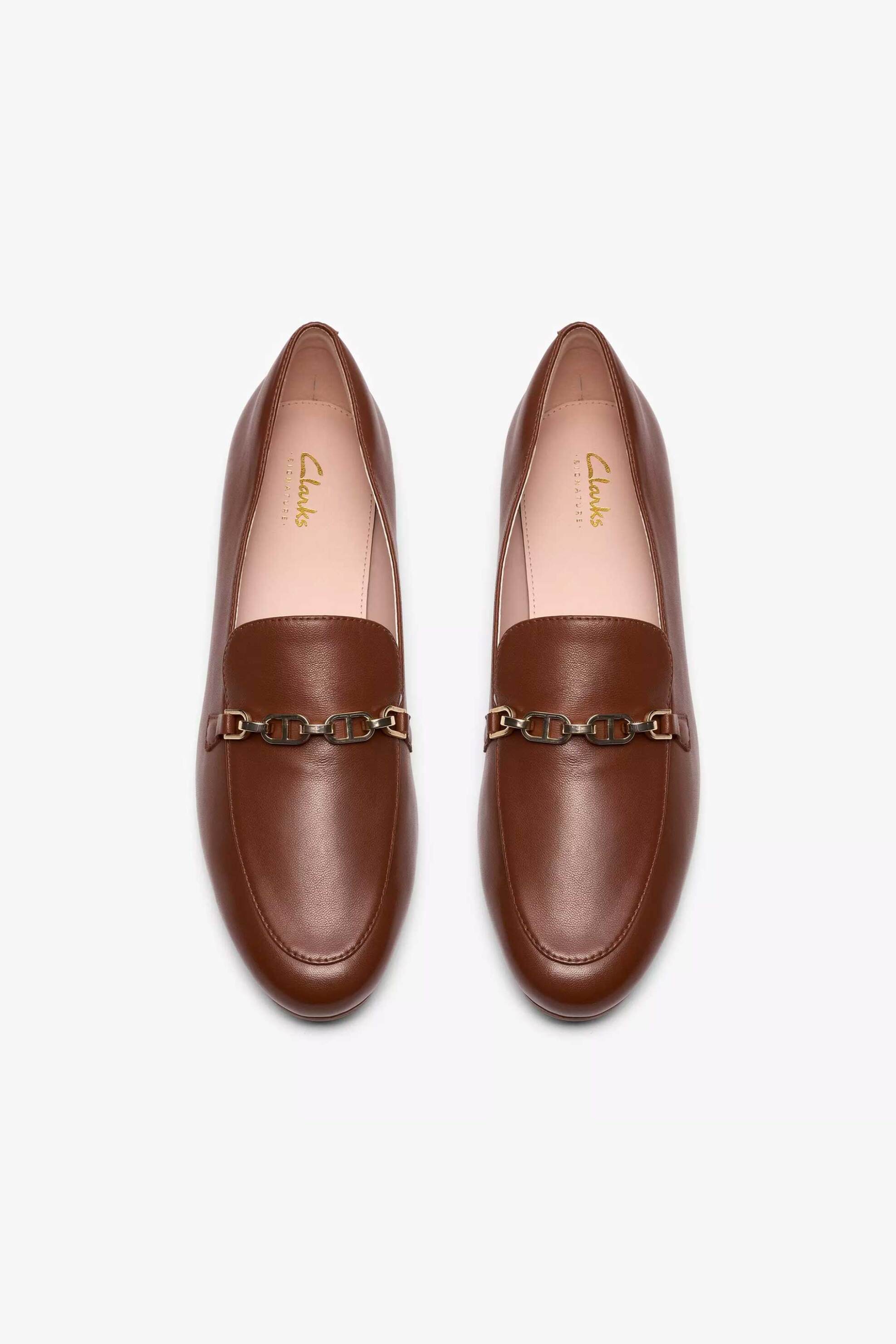 Clarks Γυναικεία Loafers Tamna Iris - 26186630 Ταμπά