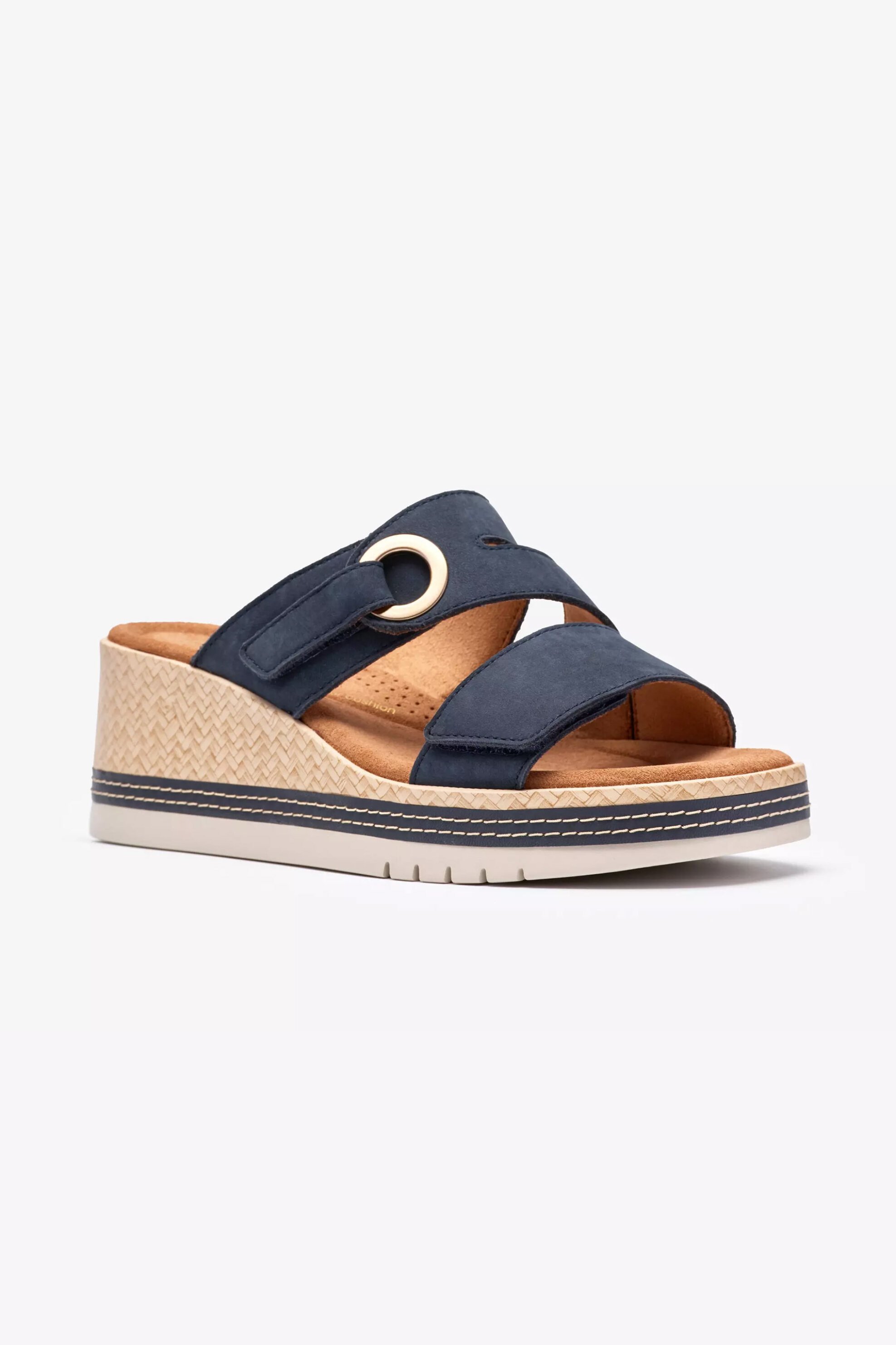 Clarks γυναικεία πλατφόρμα "Kidiki Cove" - 26186699 Μπλε Σκούρο φωτογραφία