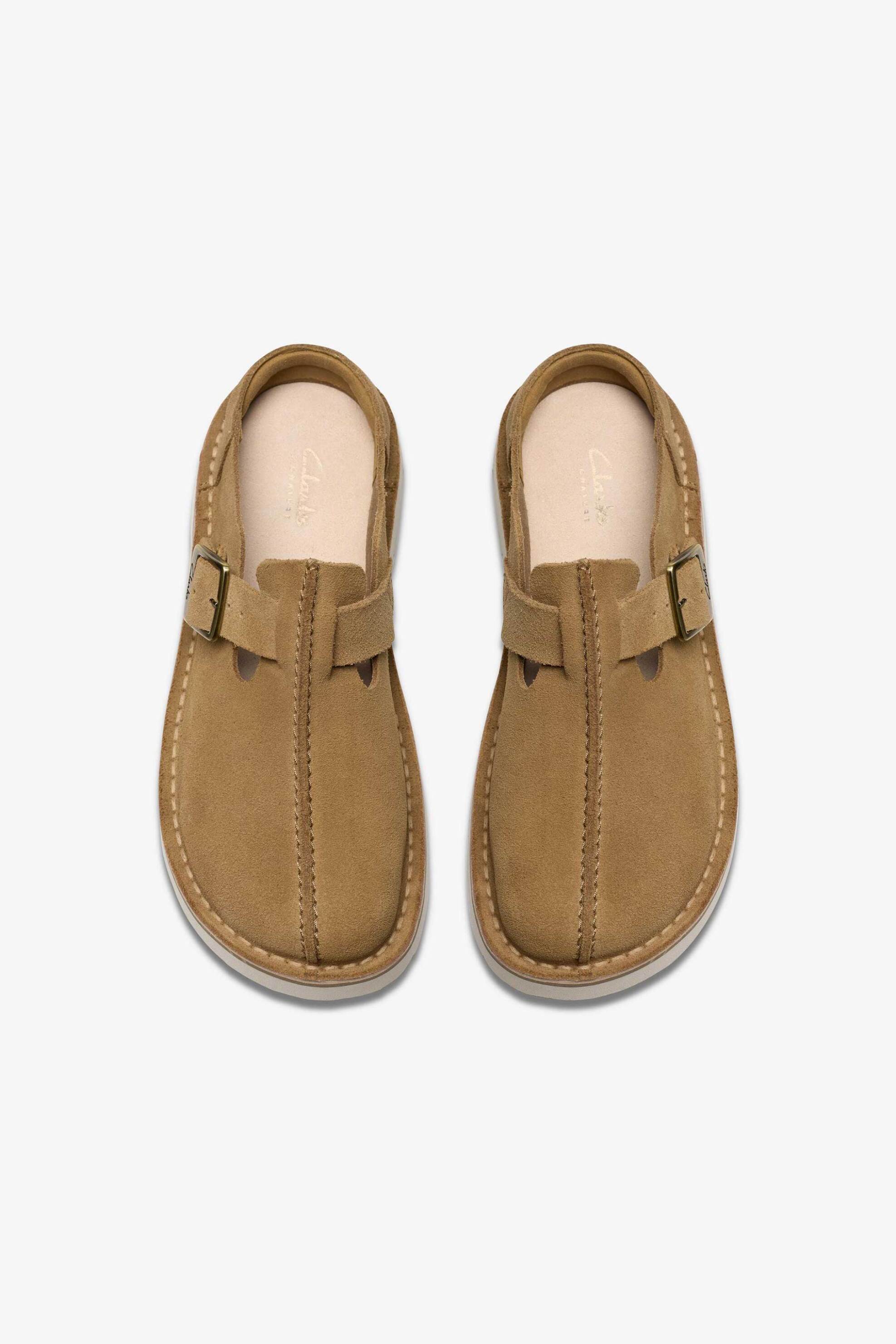 Clarks Γυναικεία Suede Mules Solsbury Mule - 26184168 Καμηλό