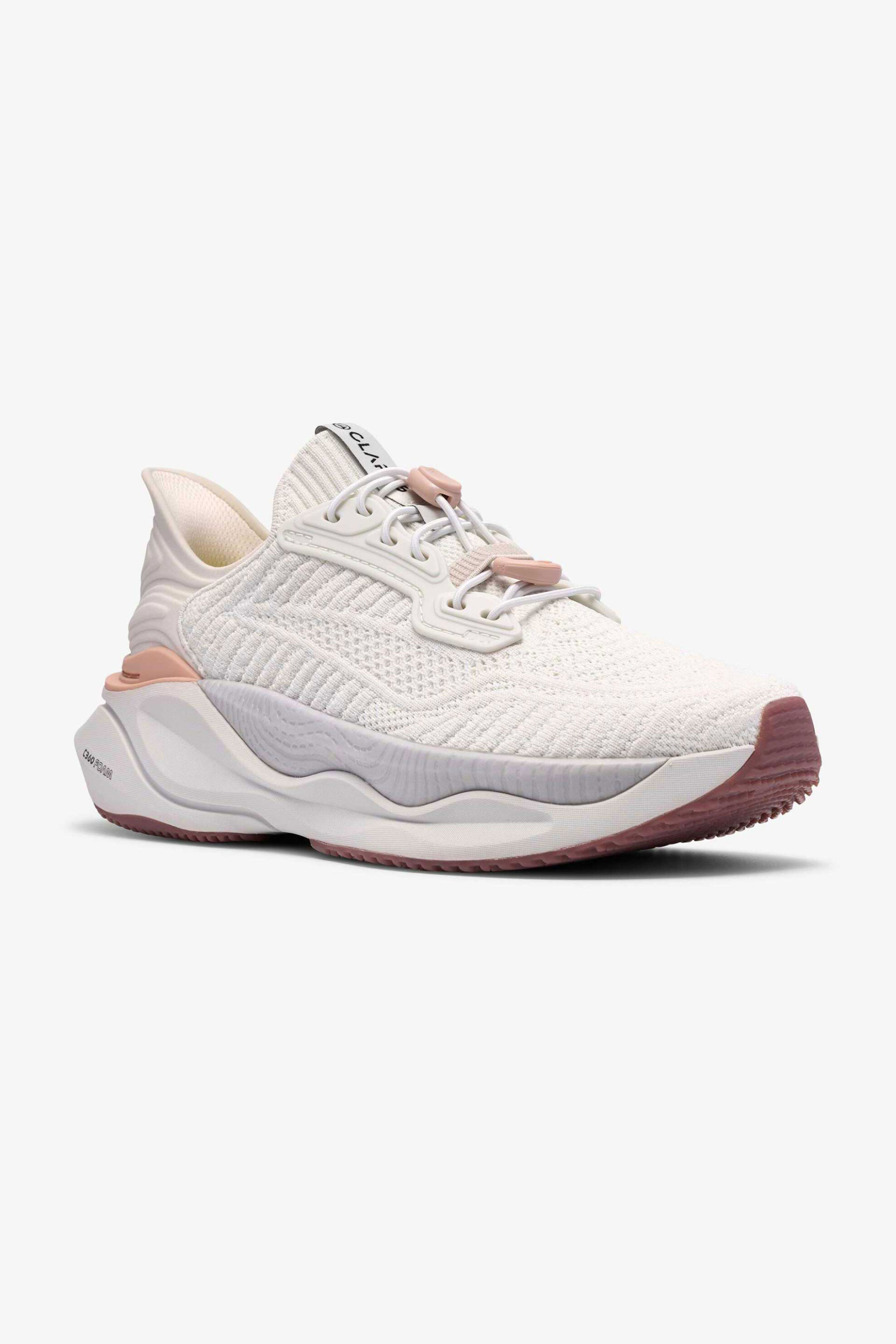 Clarks γυναικεία sneakers ''Pace Rise'' - 26187831 Λευκό