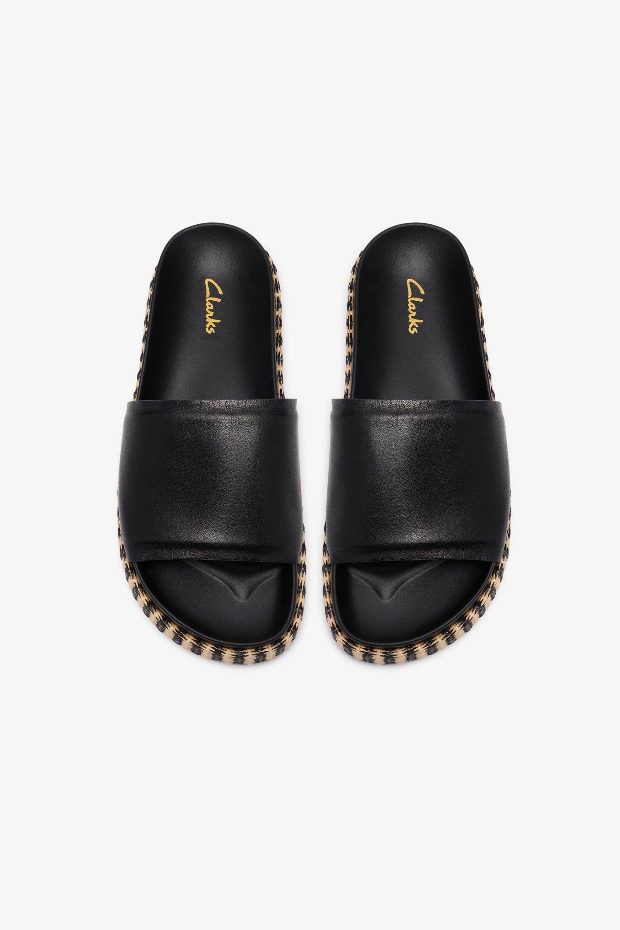 Clarks Γυναικεία Δερμάτινα Mules Zivea Mule - 26188127 Μαύρο