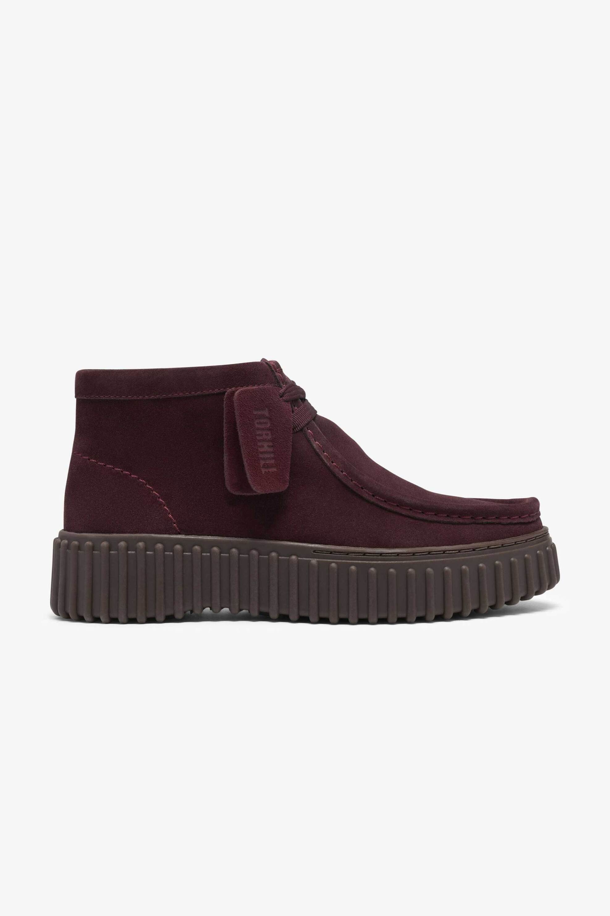 Clarks γυναικεία μποτάκια ''Torhill Moss'' - 26329426 Μπορντό
