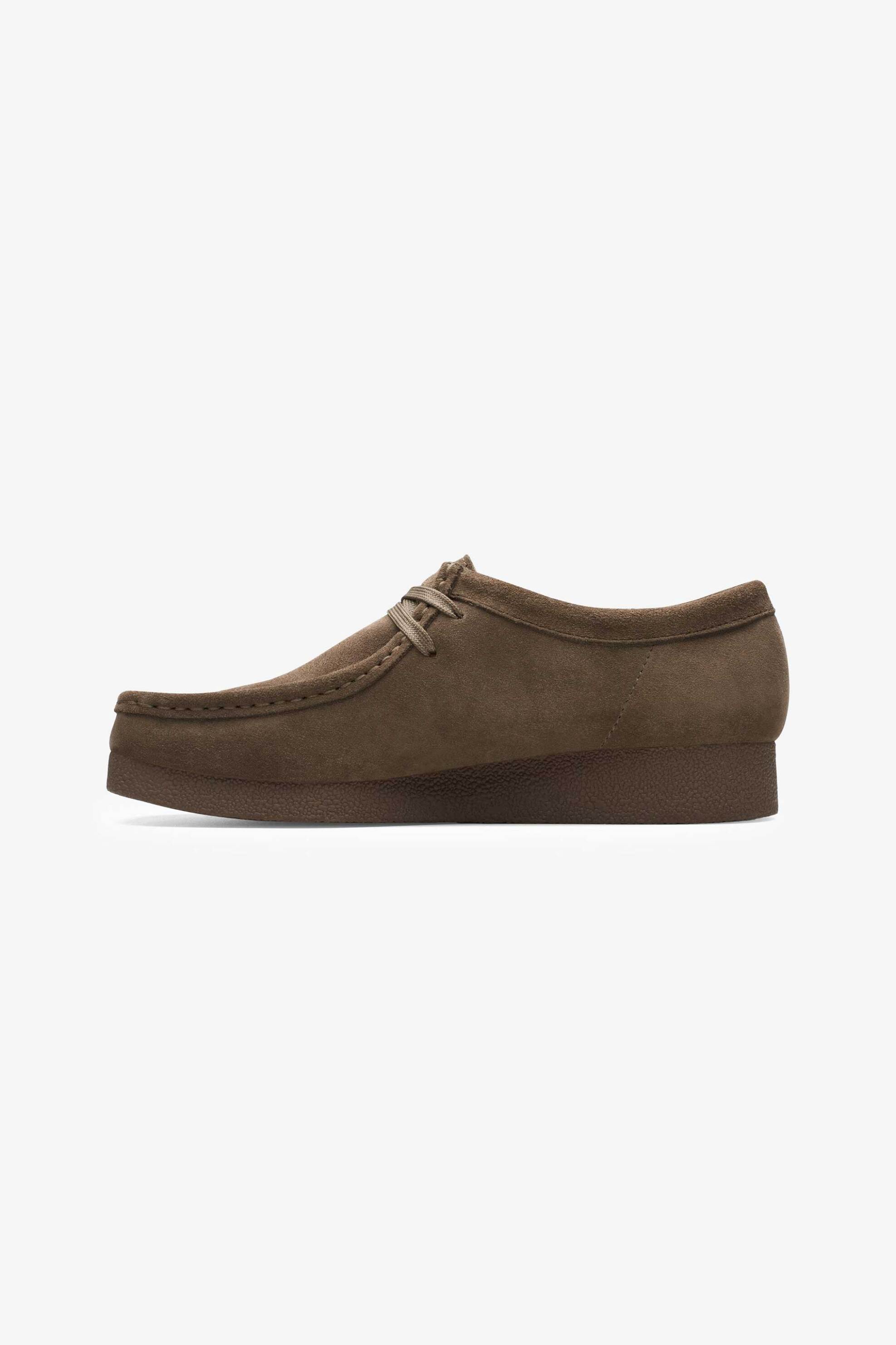 Clarks γυναικεία δερμάτινα μοκασίνια ''Wallabee EVO