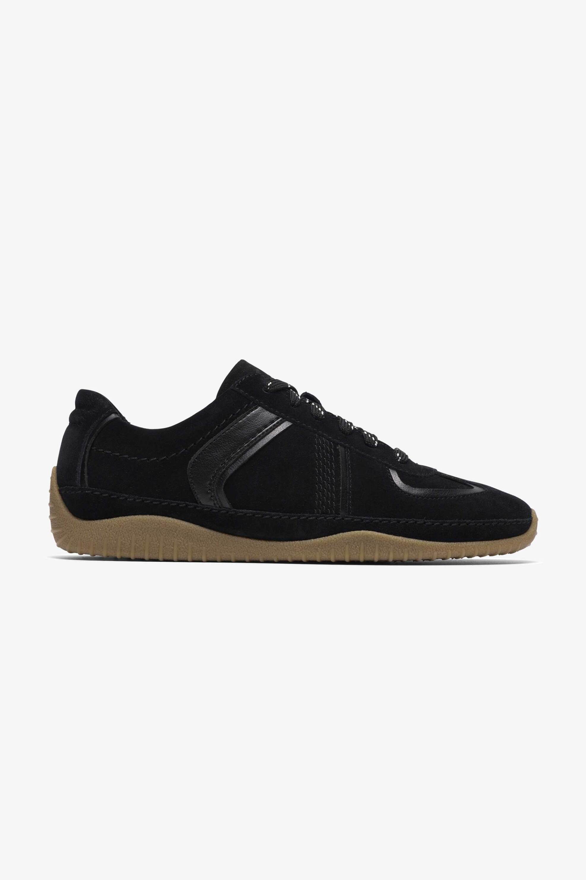 Clarks γυναικεία suede sneakers με κορδόνια 