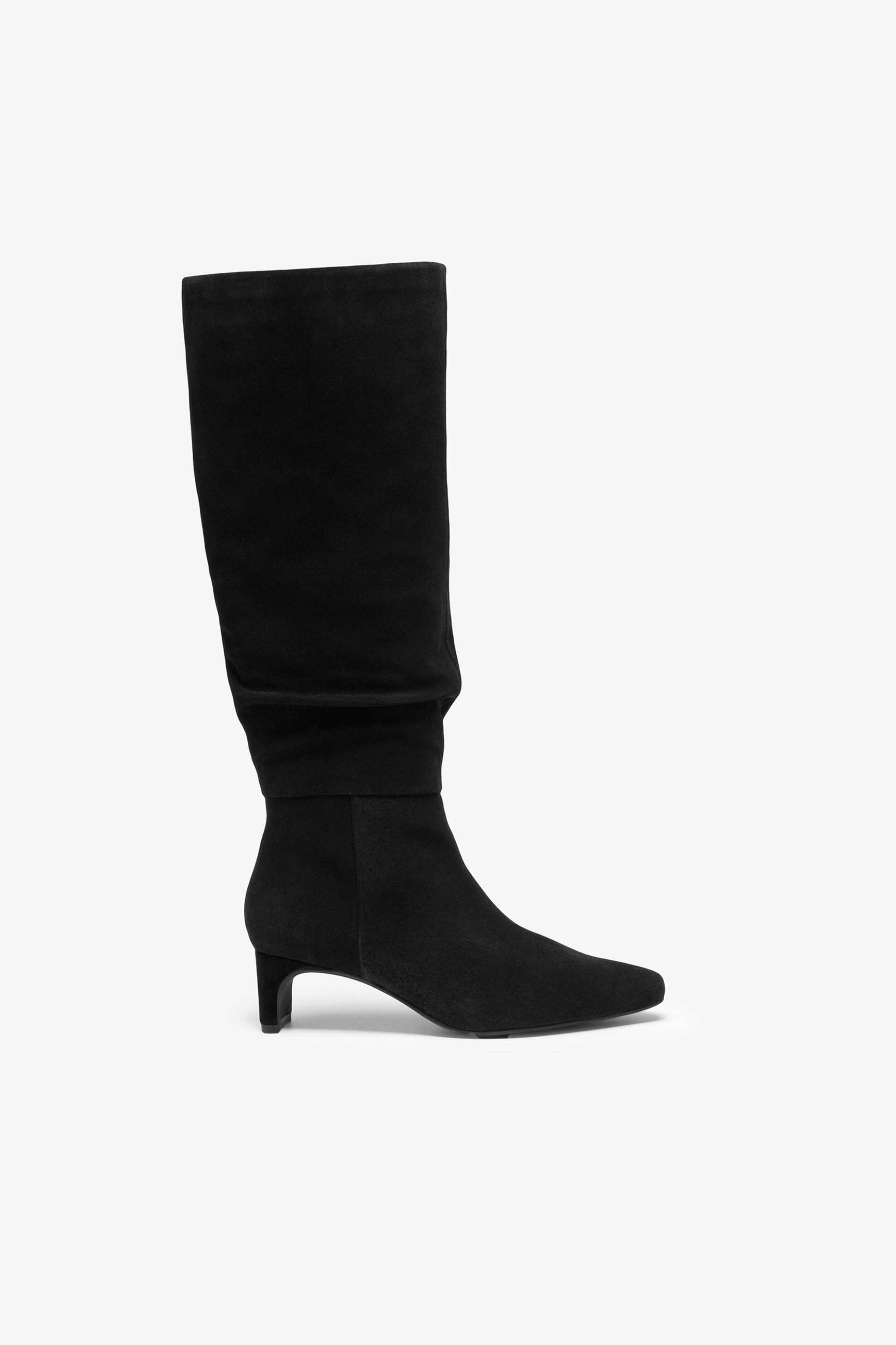 CLARKS Clarks γυναικείες ψηλές μπότες "Edina Slouch" - 26320254 Μαύρο