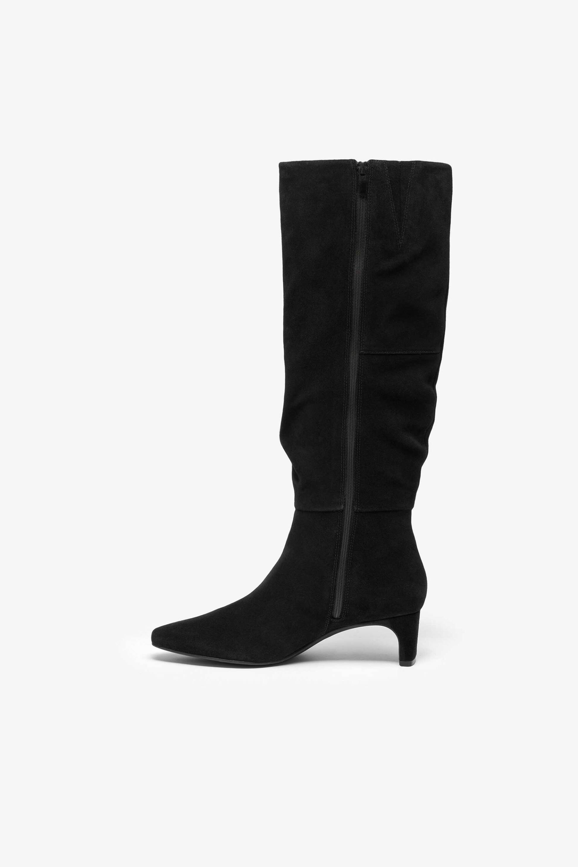 CLARKS Clarks γυναικείες ψηλές μπότες "Edina Slouch" - 26320254 Μαύρο - 2