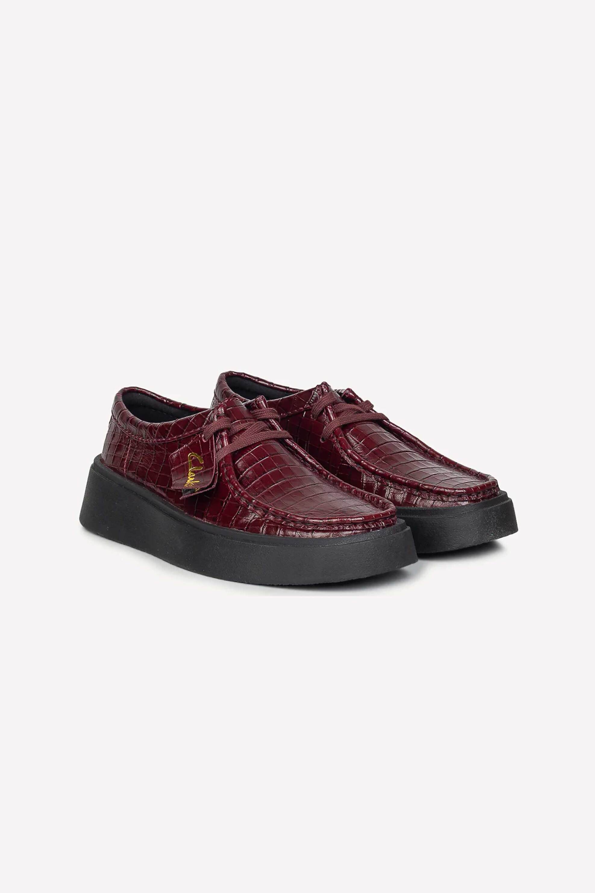 Clarks γυναικεία μοκασίνια με τρουκς ''Torview W'' - 26328105 Μπορντό