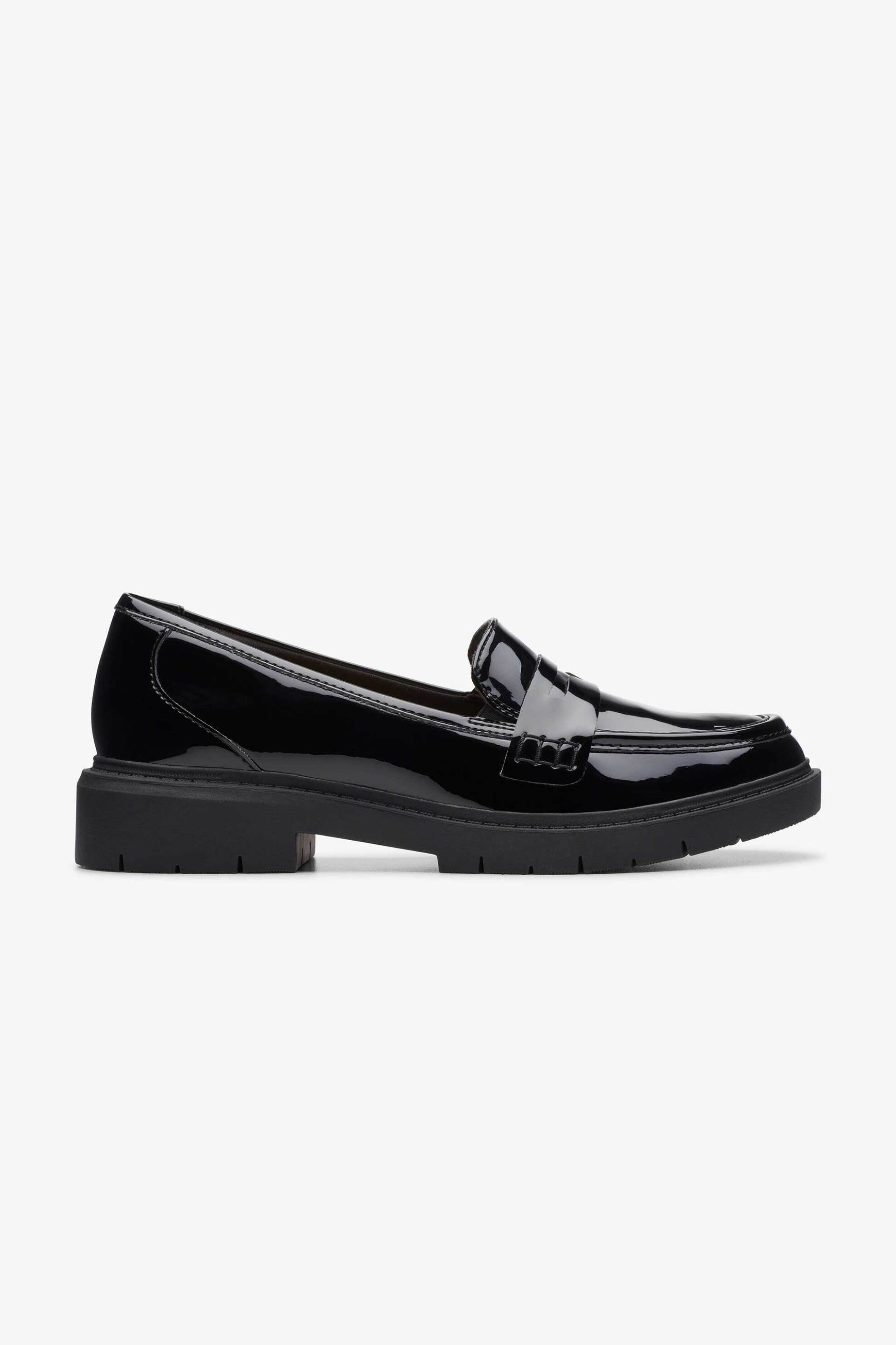 Clarks γυναικεία μοκασίνια λουστρίνι 