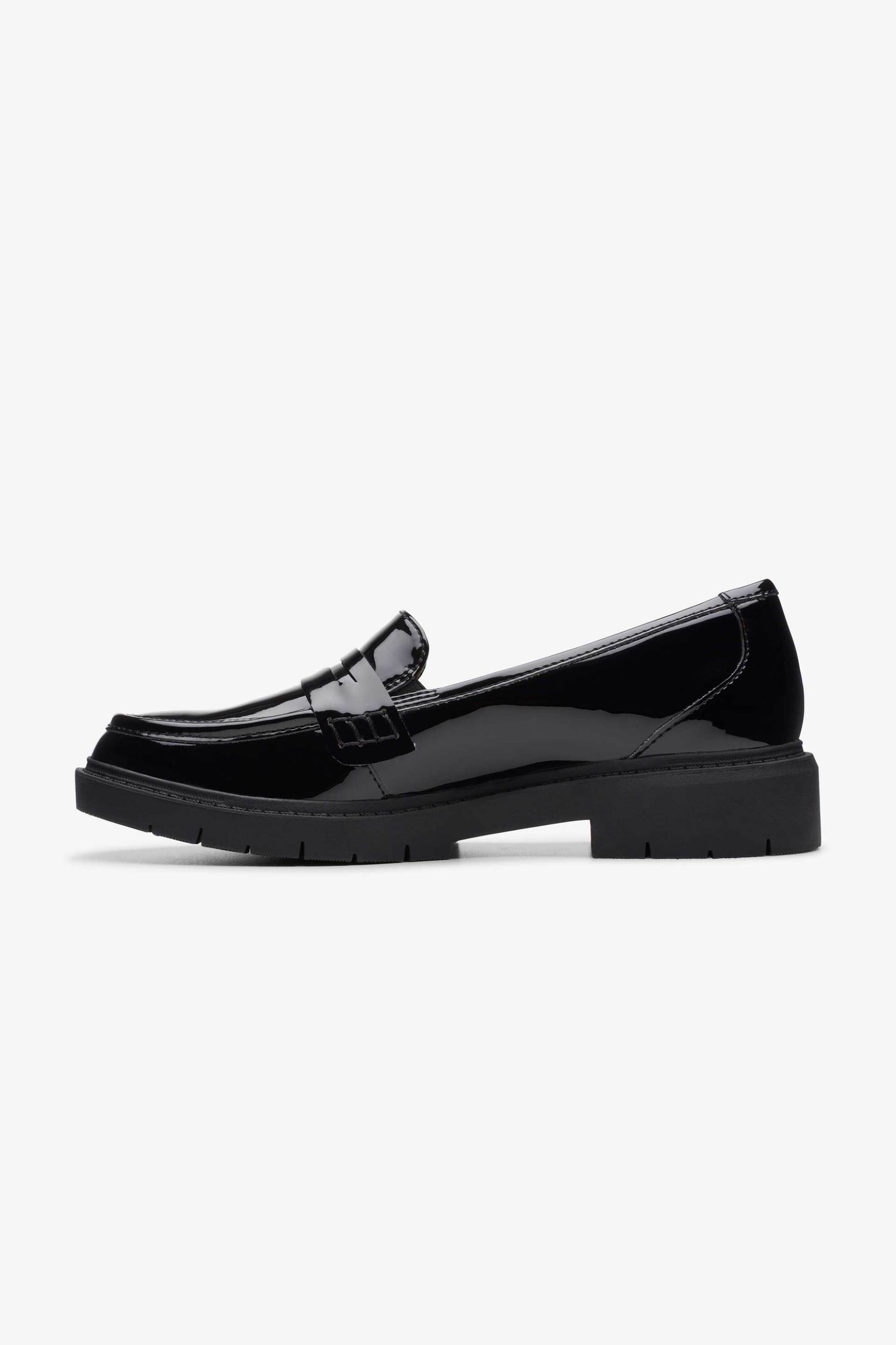 Clarks γυναικεία μοκασίνια λουστρίνι 