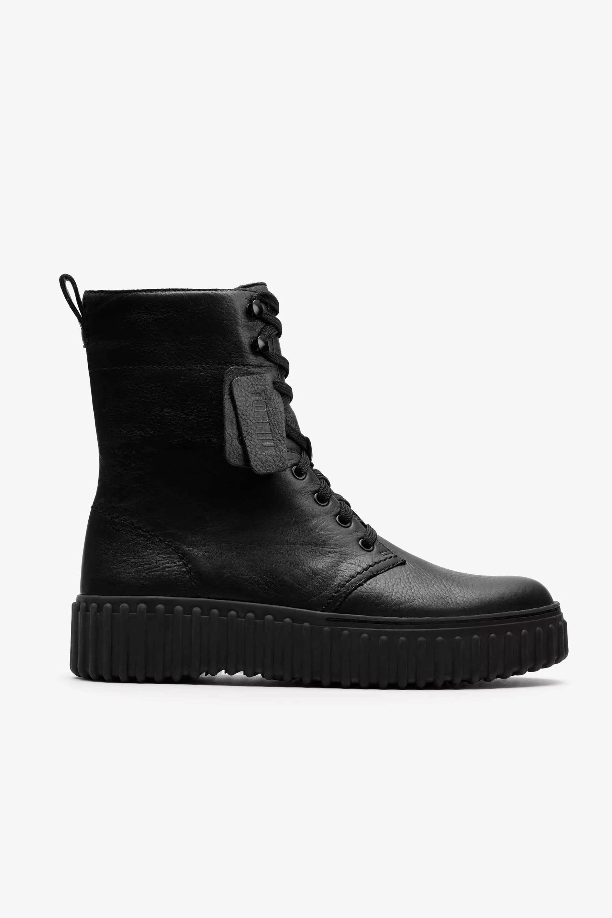 Clarks ανδρικά δερμάτινα παπούτσια "Whiddon Plain" - 26152918 Μαύρο φωτογραφία