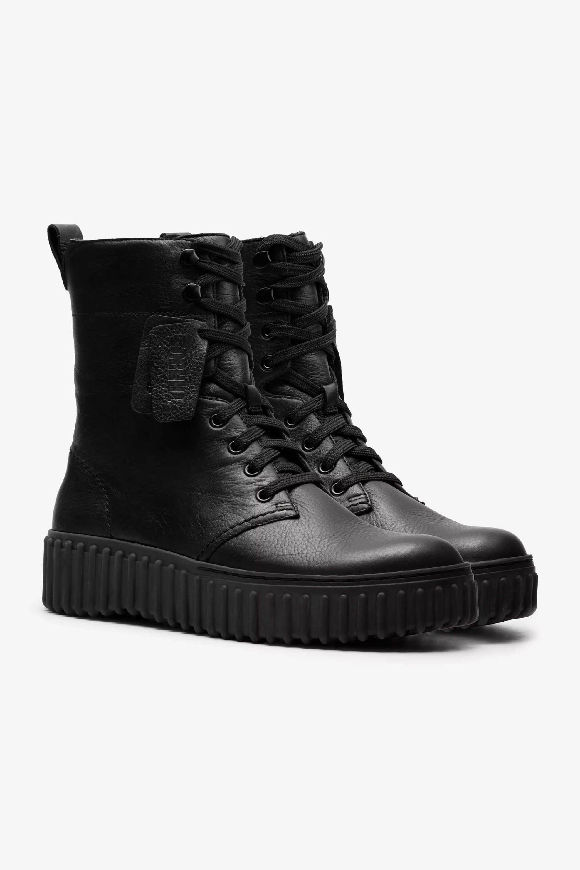Clarks ανδρικά δερμάτινα παπούτσια "Whiddon Plain" - 26152918 Μαύρο φωτογραφία