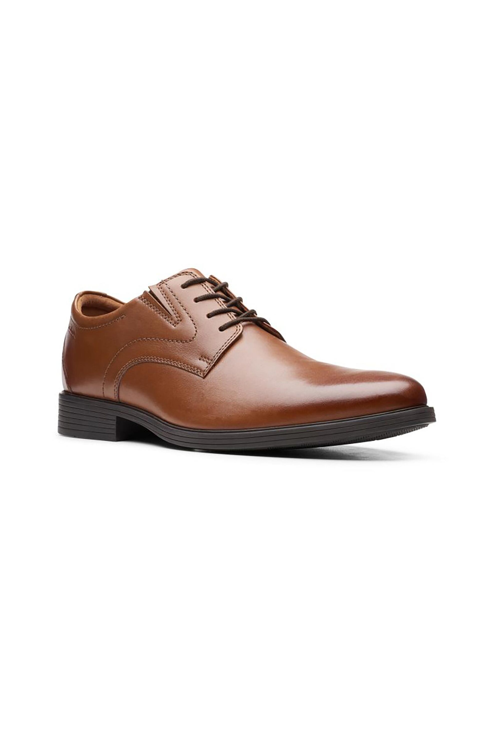 Clarks ανδρικά δερμάτινα παπούτσια "Whiddon Plain" - 26152919 Ταμπά φωτογραφία
