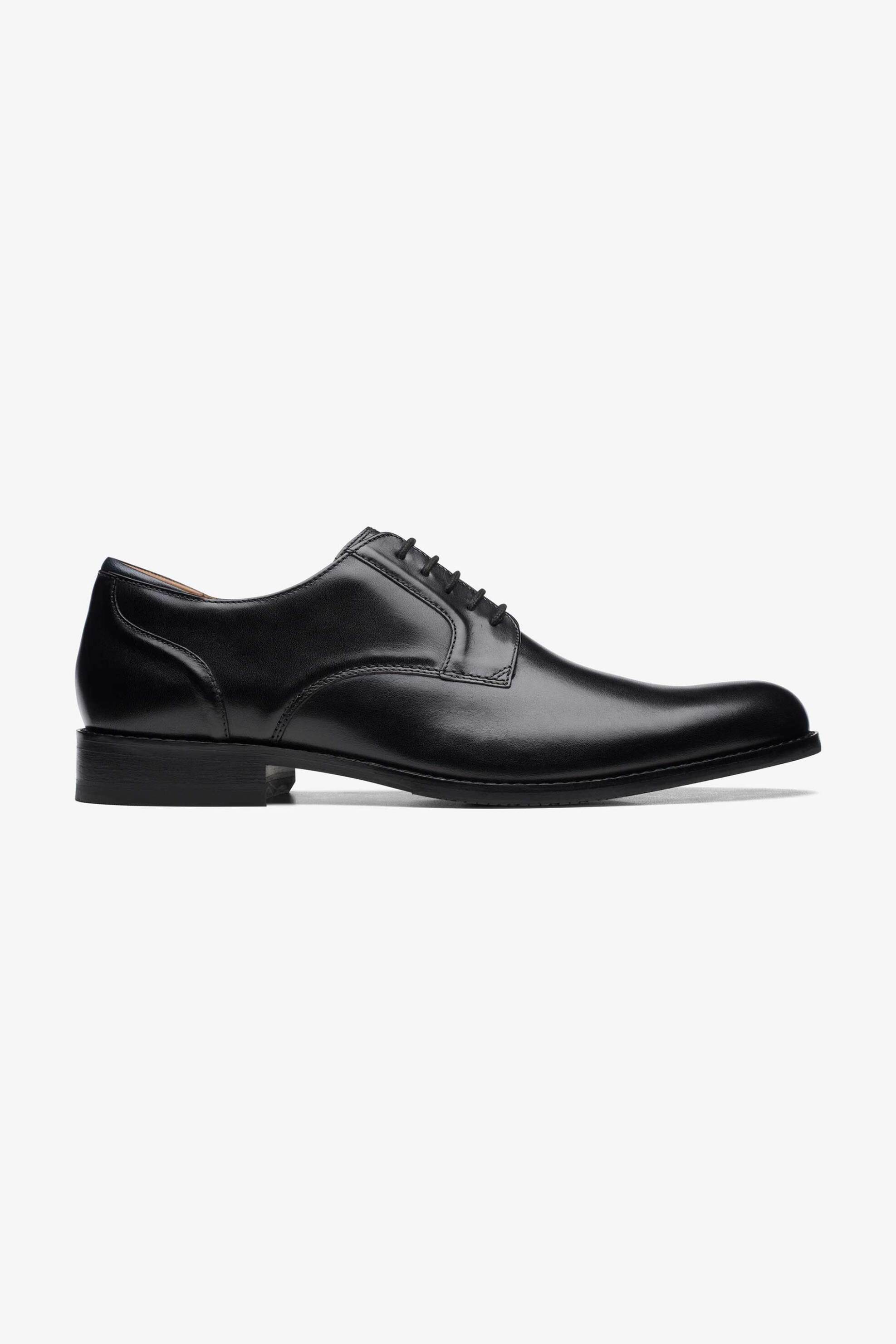 Clarks ανδρικά δερμάτινα παπούτσια Oxford "Craft Arlo Lace" - 26171449 Μαύρο